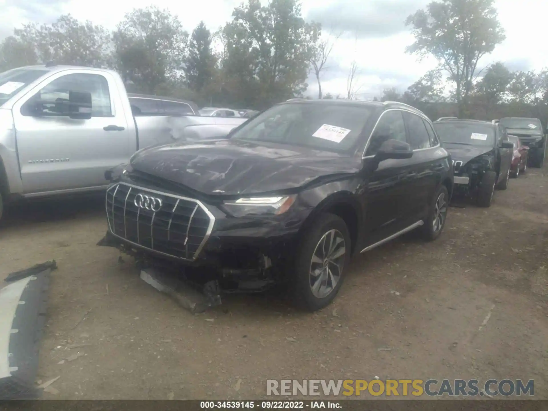 2 Photograph of a damaged car WA1BAAFY1M2064173 AUDI Q5 2021