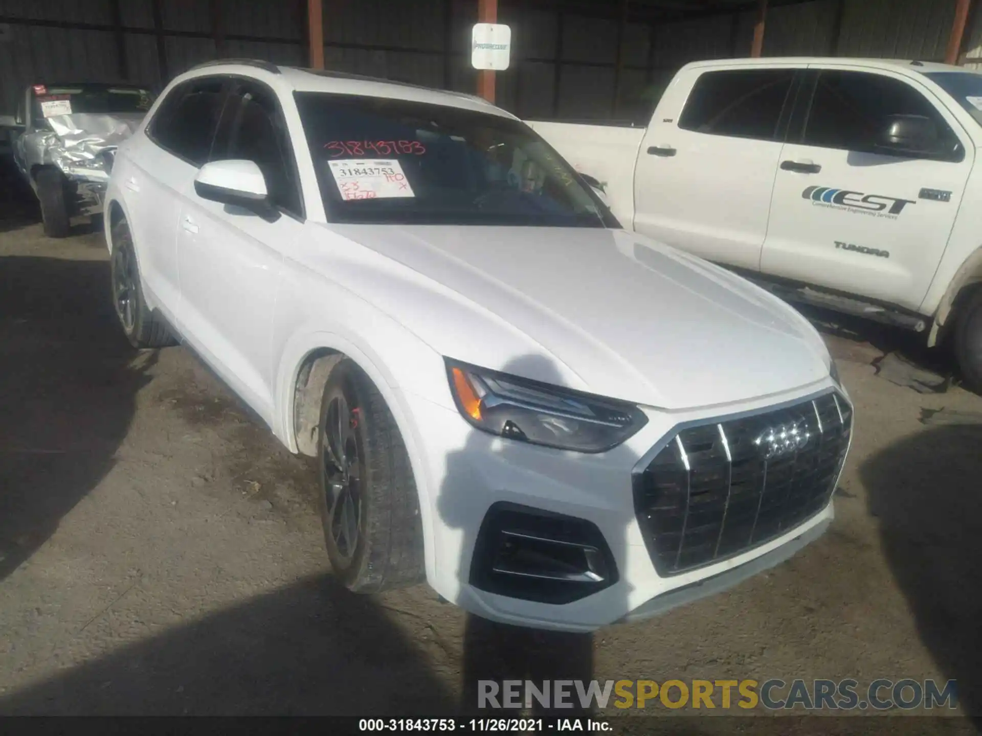 1 Photograph of a damaged car WA1BAAFY1M2084391 AUDI Q5 2021