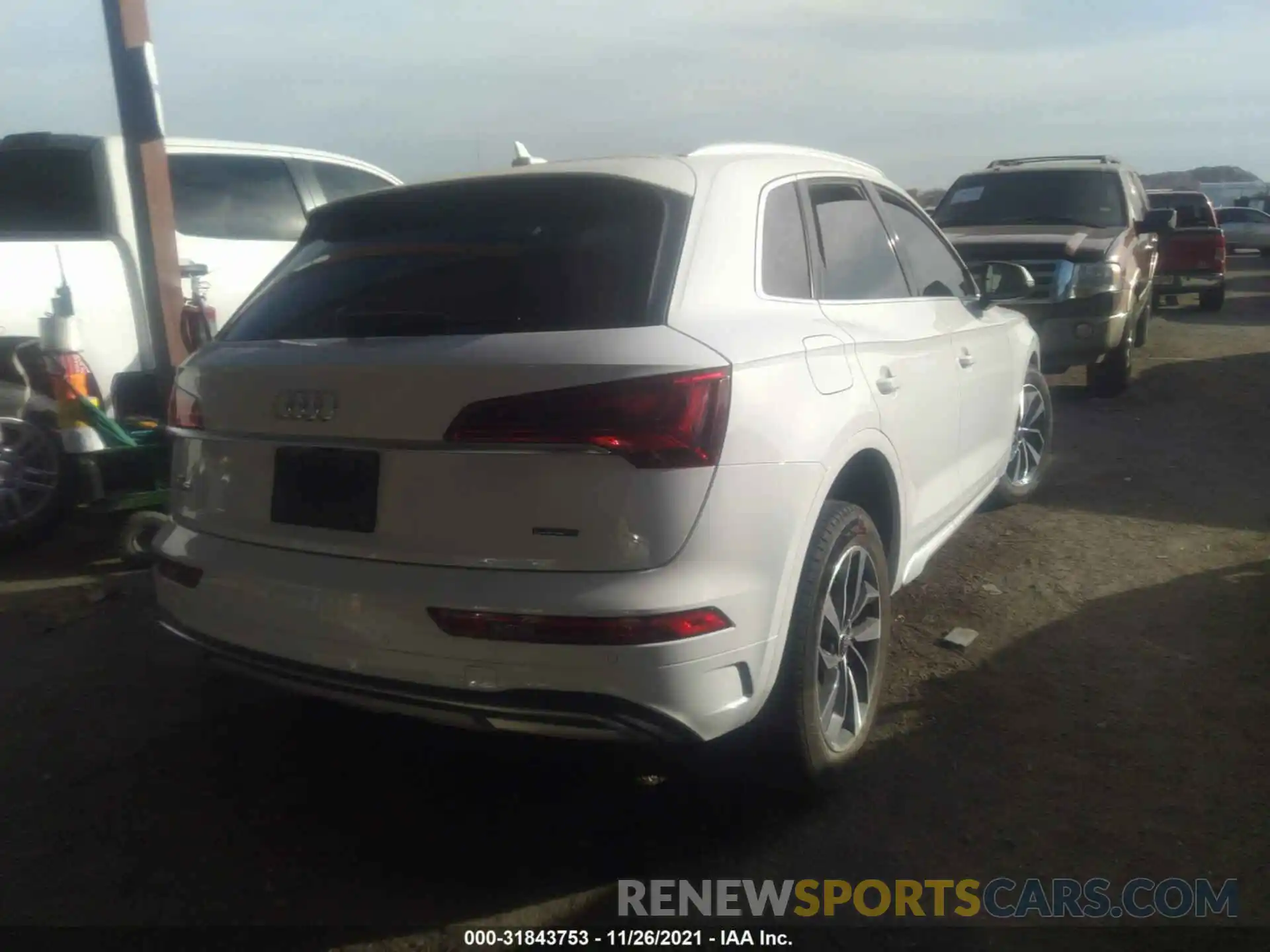 4 Фотография поврежденного автомобиля WA1BAAFY1M2084391 AUDI Q5 2021