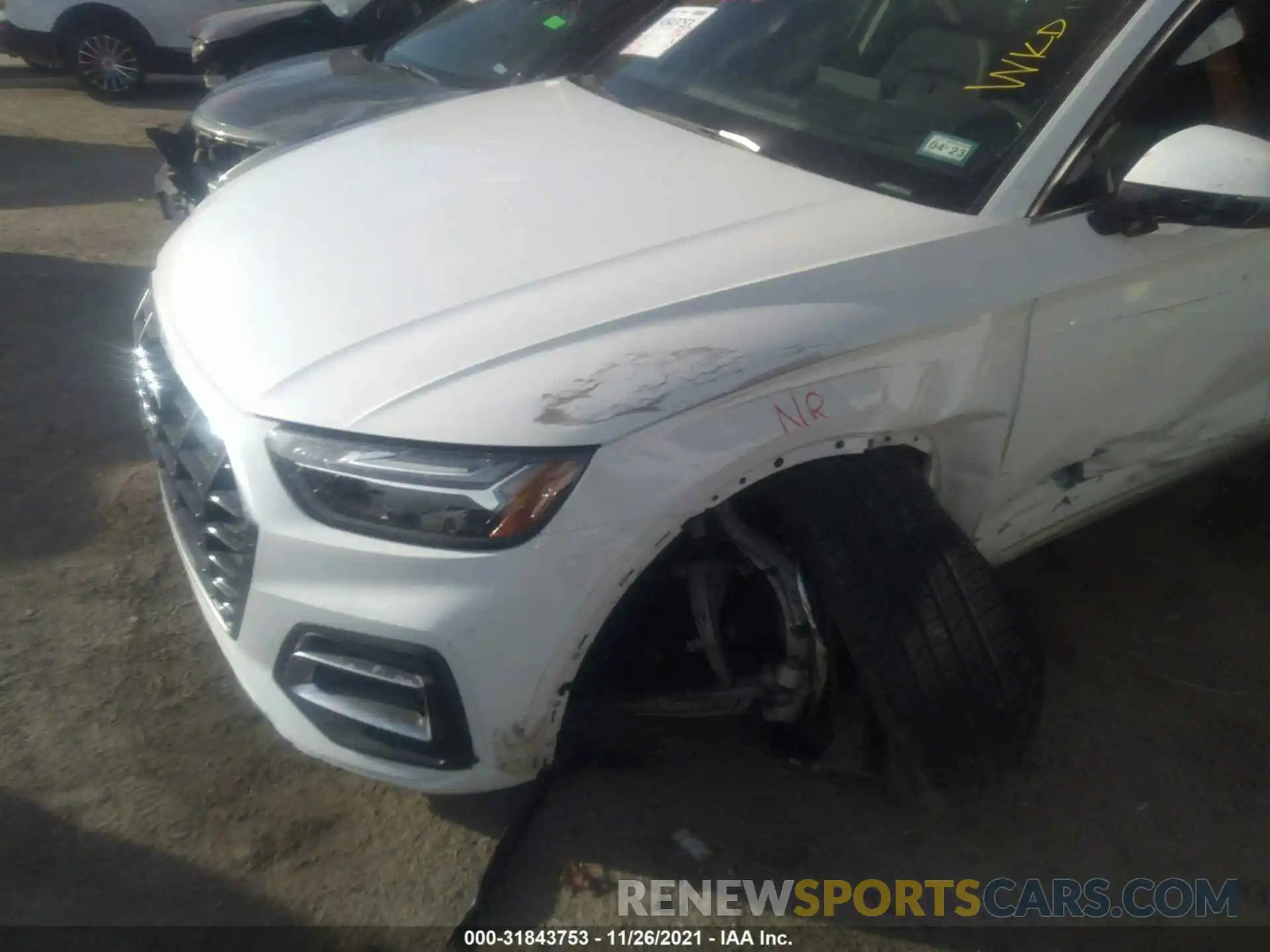 6 Photograph of a damaged car WA1BAAFY1M2084391 AUDI Q5 2021