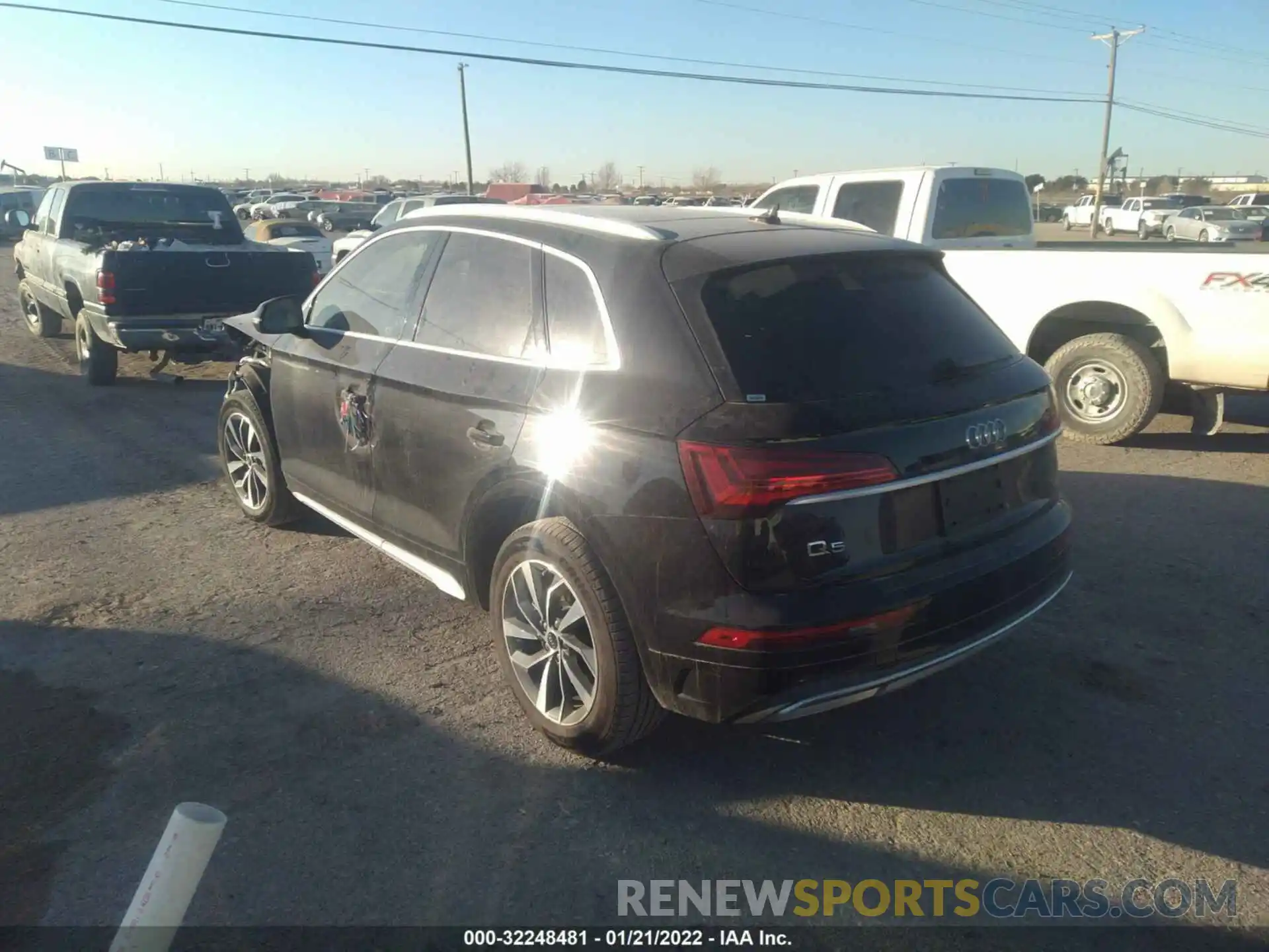 3 Photograph of a damaged car WA1BAAFY1M2103392 AUDI Q5 2021