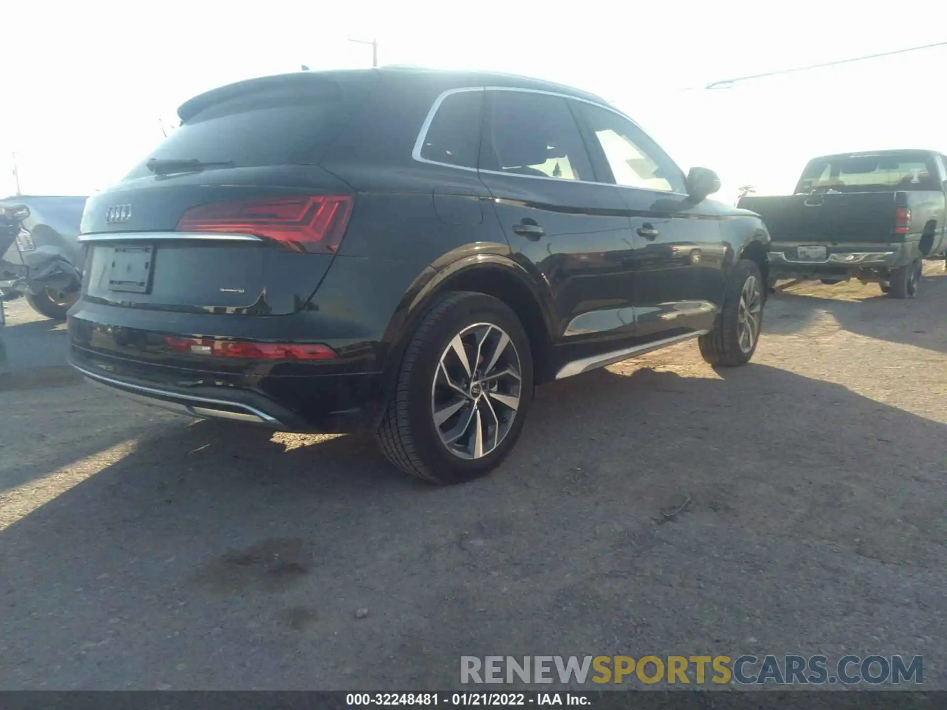 4 Фотография поврежденного автомобиля WA1BAAFY1M2103392 AUDI Q5 2021