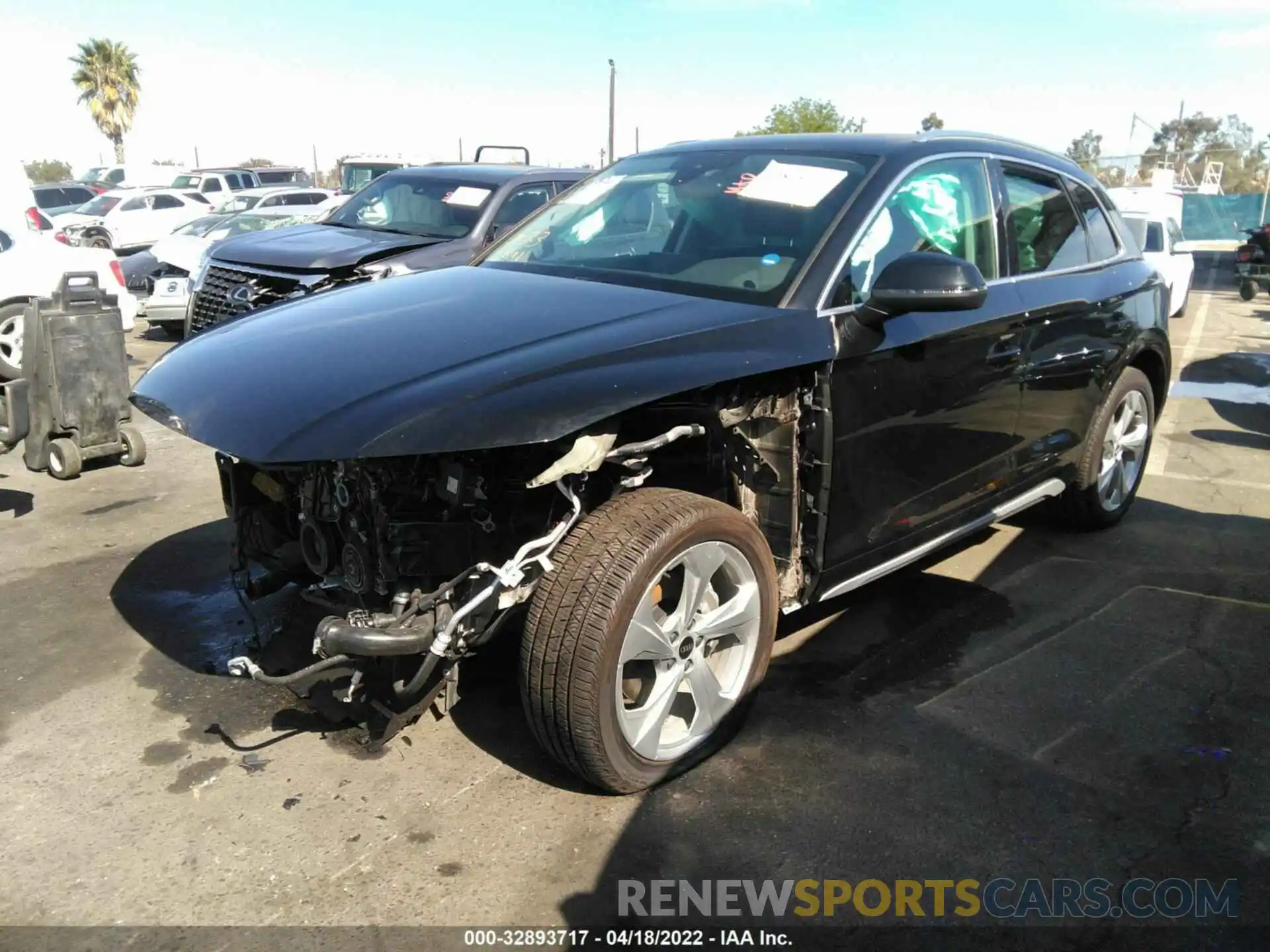 2 Photograph of a damaged car WA1BAAFY1M2103862 AUDI Q5 2021