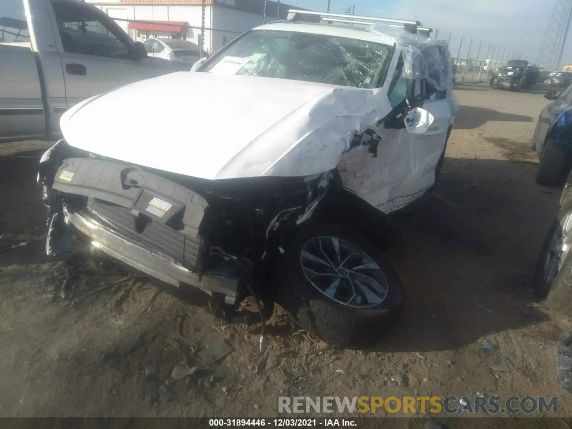 2 Photograph of a damaged car WA1BAAFY1M2105689 AUDI Q5 2021