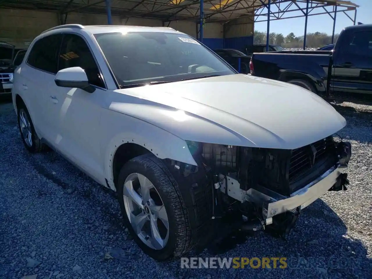 1 Photograph of a damaged car WA1BAAFY1M2108723 AUDI Q5 2021