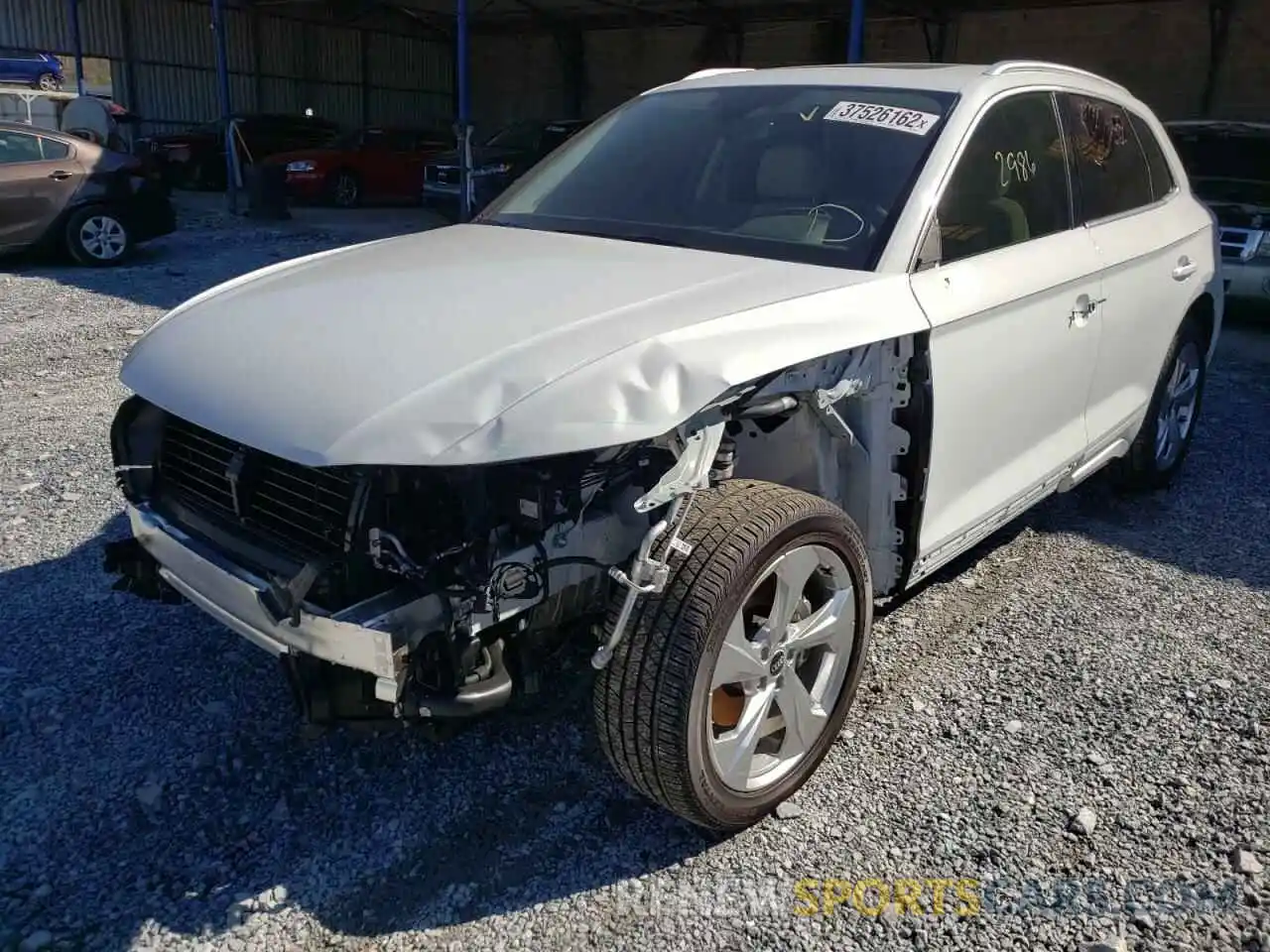 2 Photograph of a damaged car WA1BAAFY1M2108723 AUDI Q5 2021