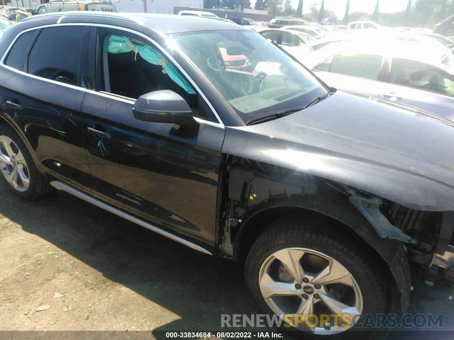 1 Photograph of a damaged car WA1BAAFY1M2117857 AUDI Q5 2021