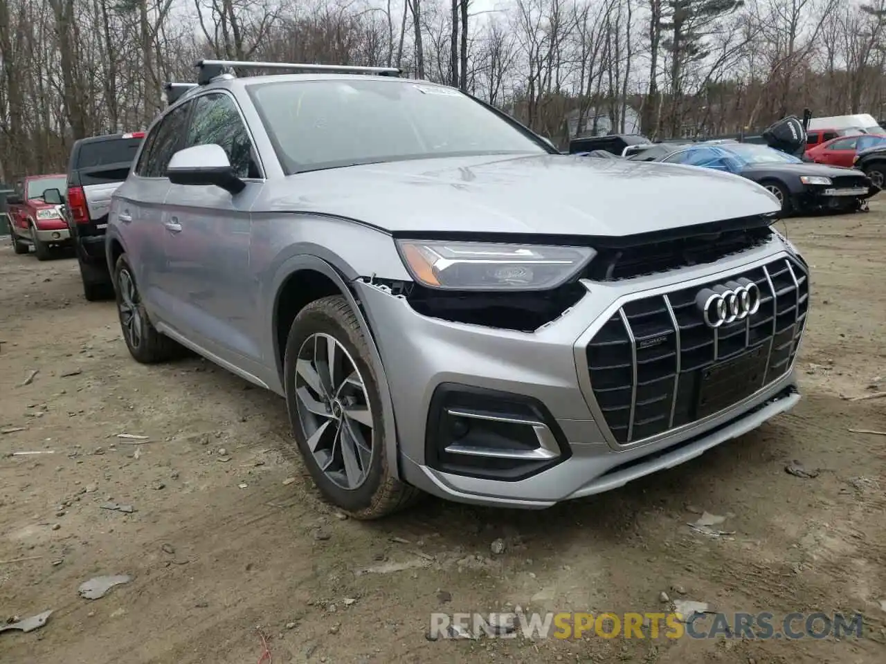 1 Photograph of a damaged car WA1BAAFY1M2118331 AUDI Q5 2021