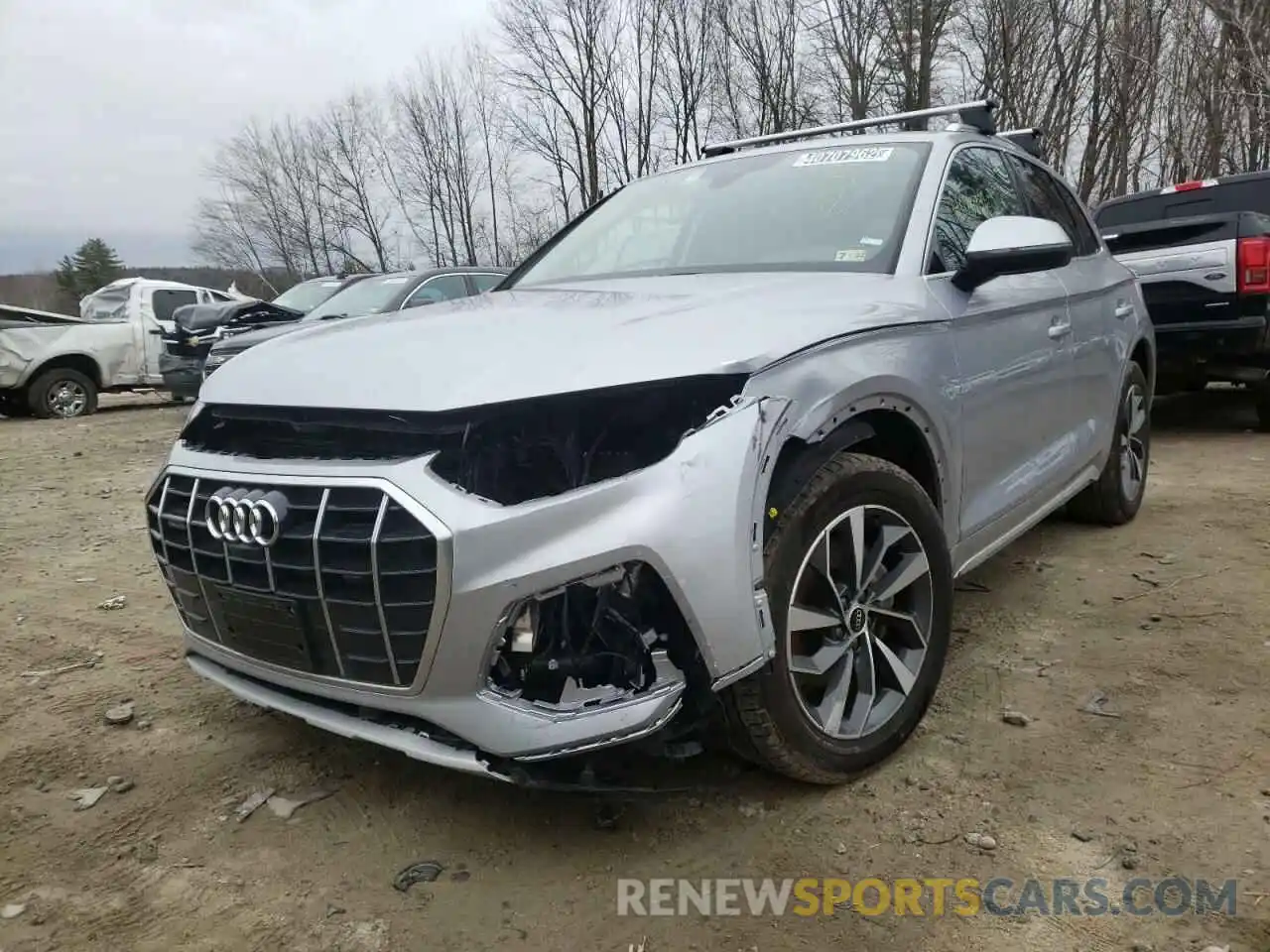 2 Photograph of a damaged car WA1BAAFY1M2118331 AUDI Q5 2021