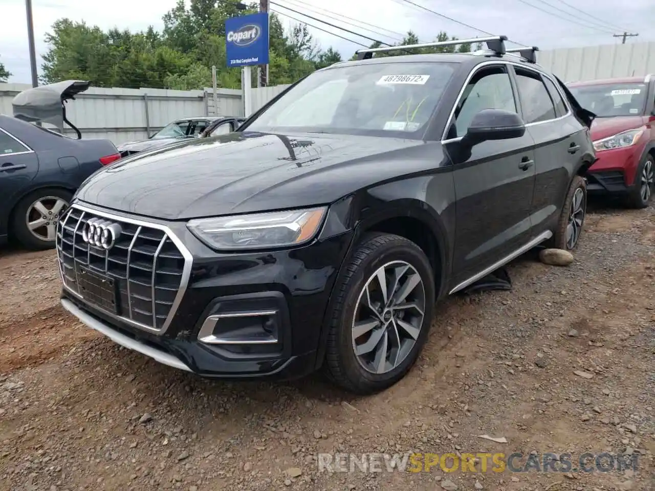 2 Фотография поврежденного автомобиля WA1BAAFY1M2130138 AUDI Q5 2021