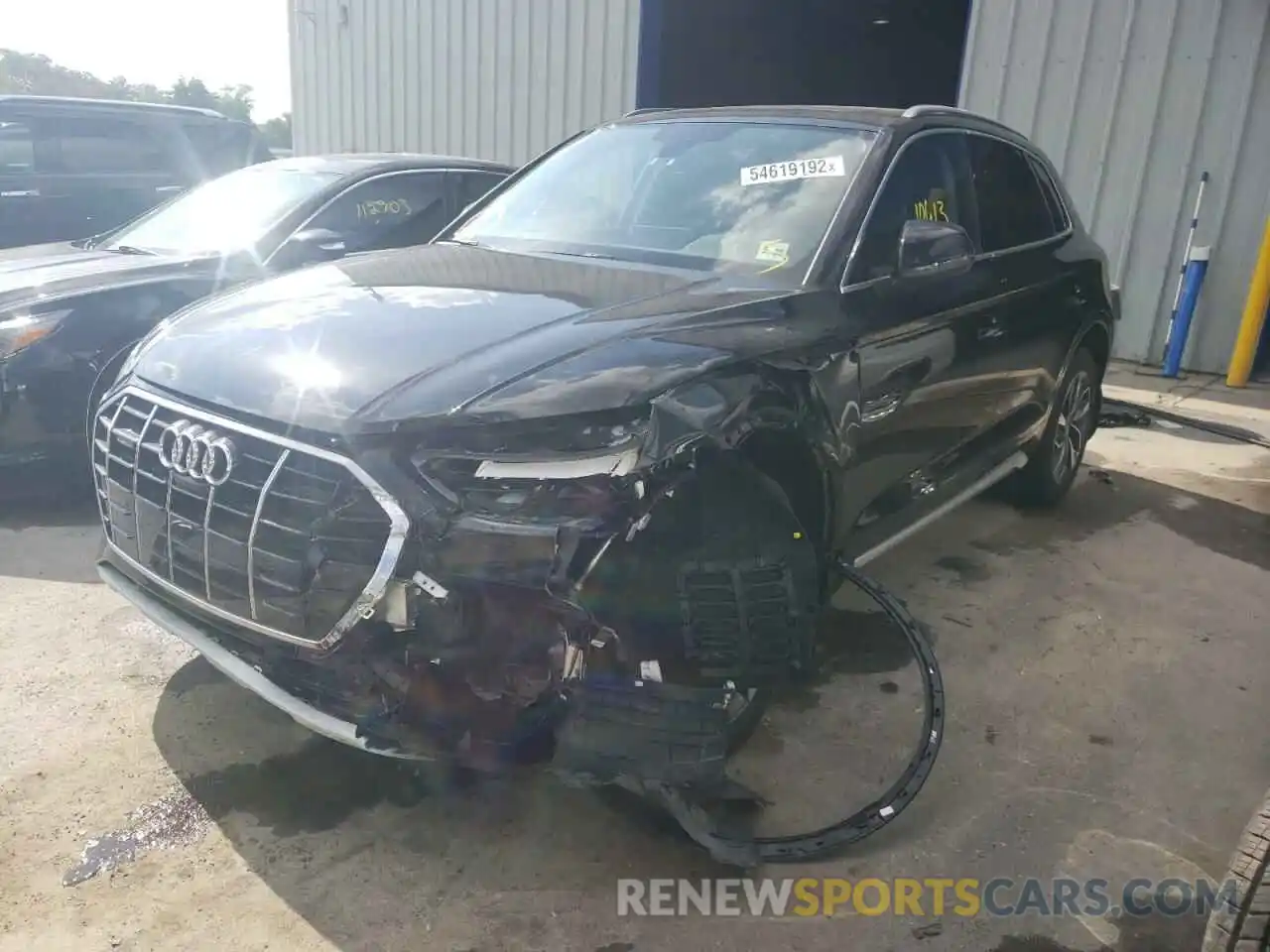 2 Фотография поврежденного автомобиля WA1BAAFY2M2004113 AUDI Q5 2021