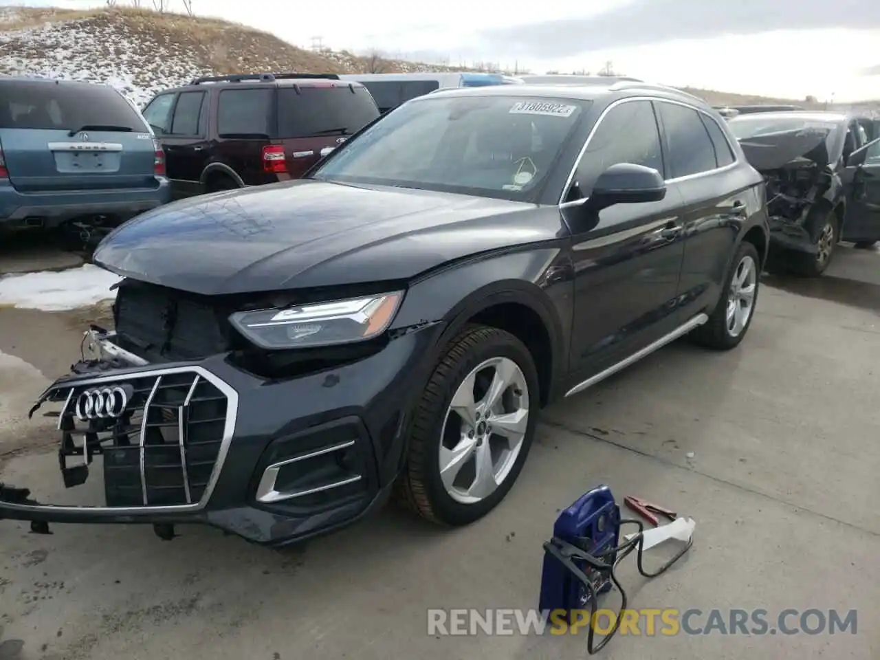 2 Photograph of a damaged car WA1BAAFY2M2009554 AUDI Q5 2021