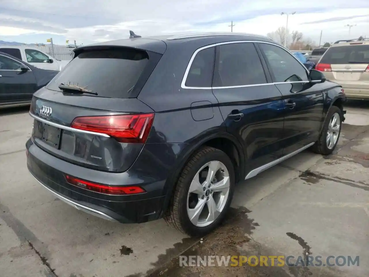 4 Фотография поврежденного автомобиля WA1BAAFY2M2009554 AUDI Q5 2021