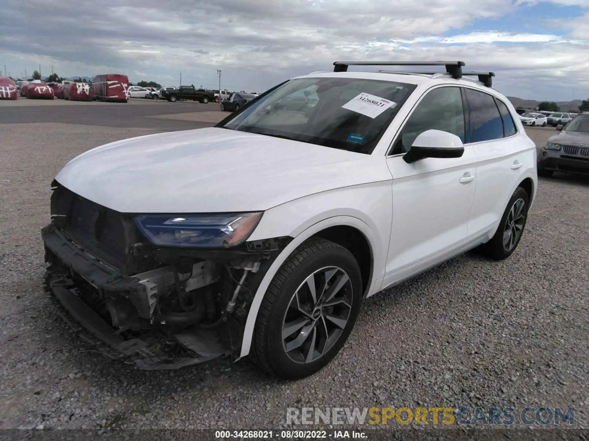 2 Photograph of a damaged car WA1BAAFY2M2017959 AUDI Q5 2021