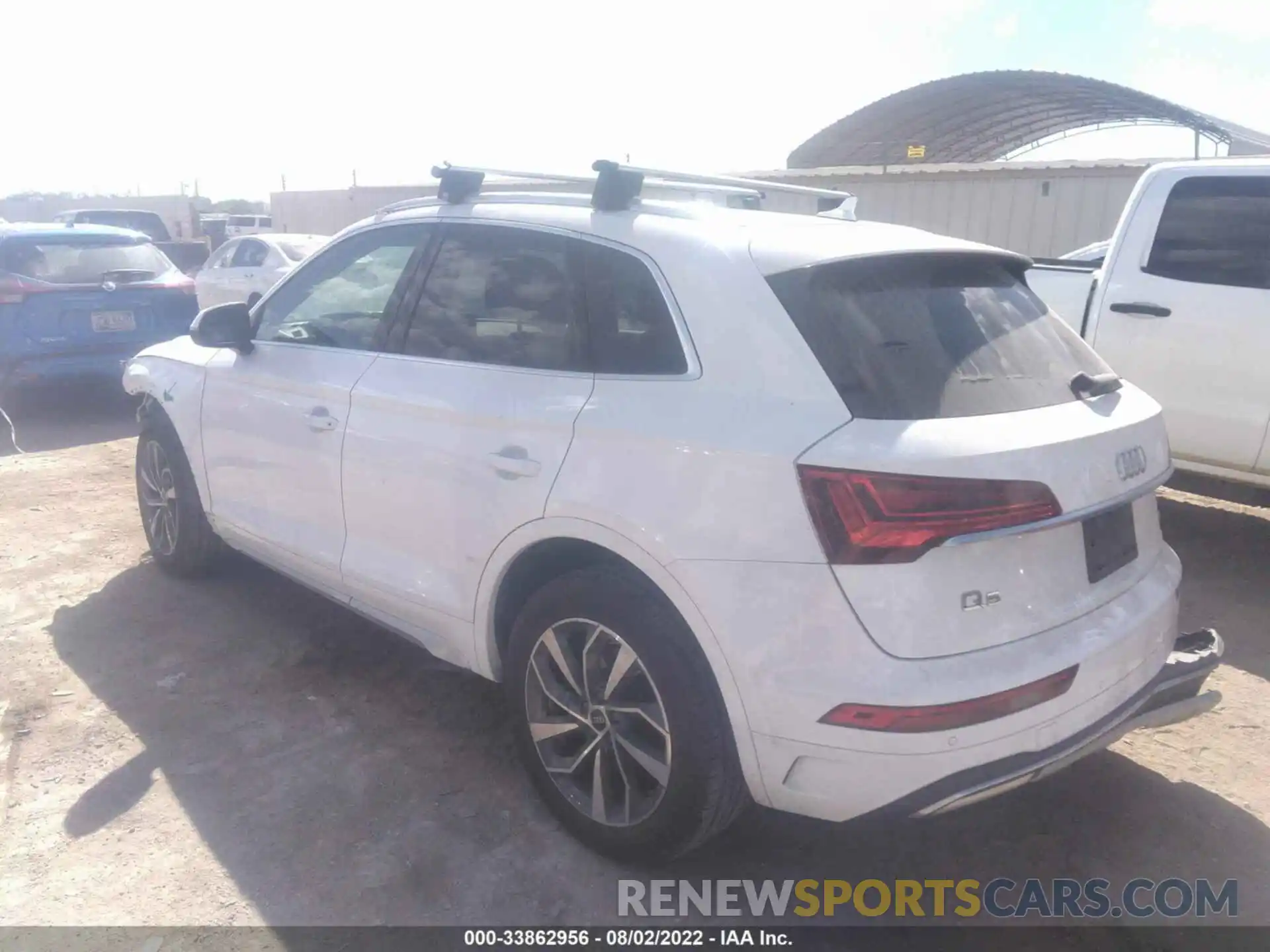 3 Фотография поврежденного автомобиля WA1BAAFY2M2018271 AUDI Q5 2021