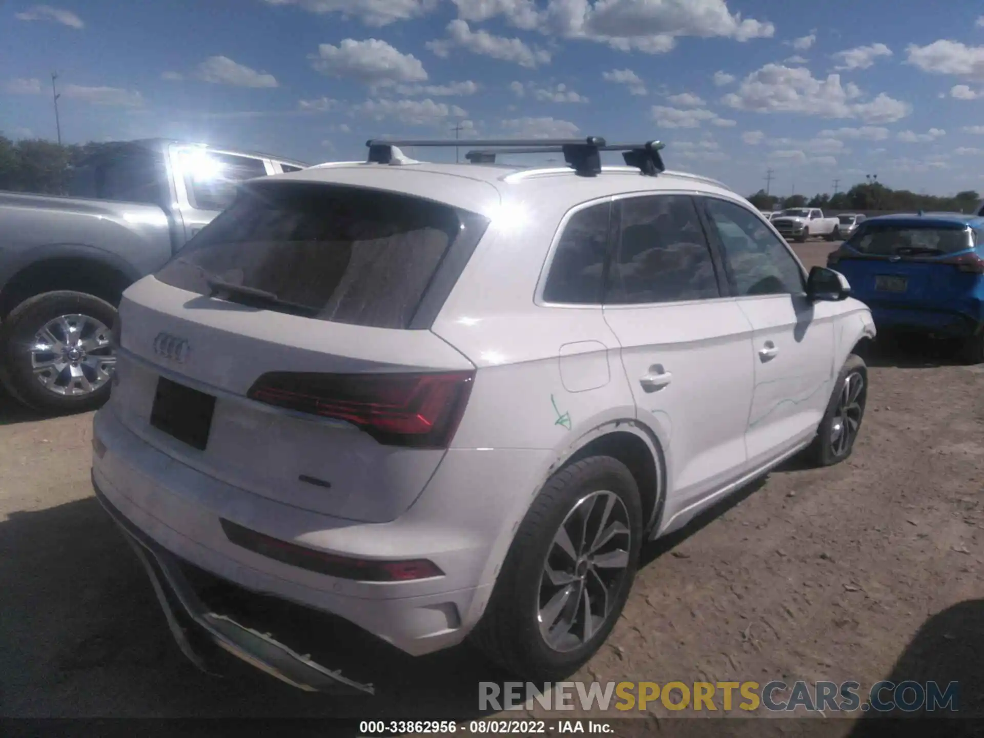 4 Фотография поврежденного автомобиля WA1BAAFY2M2018271 AUDI Q5 2021