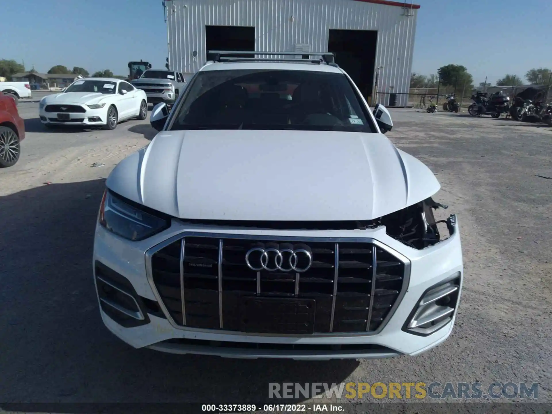 10 Photograph of a damaged car WA1BAAFY2M2020649 AUDI Q5 2021