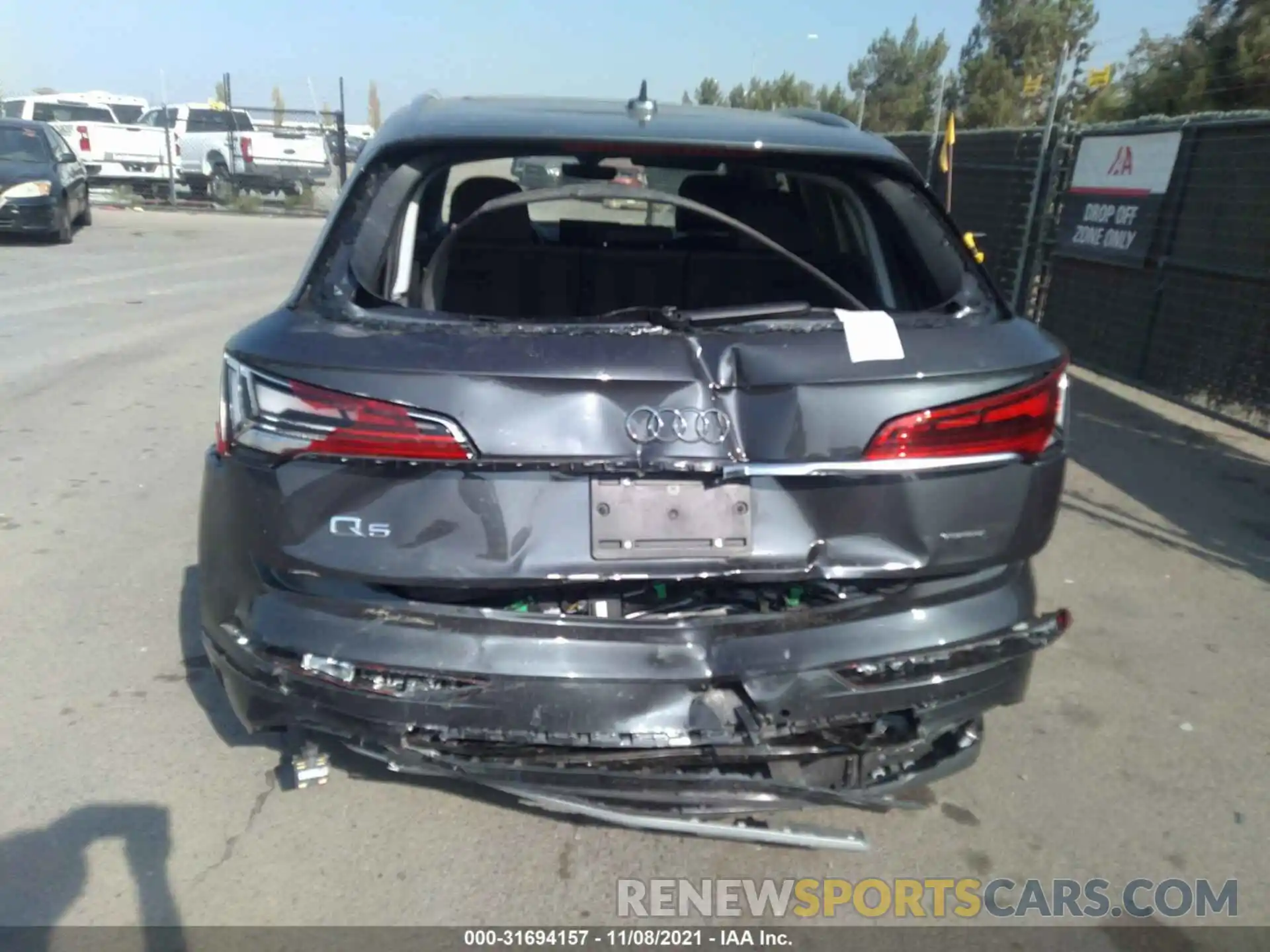 6 Photograph of a damaged car WA1BAAFY2M2026015 AUDI Q5 2021