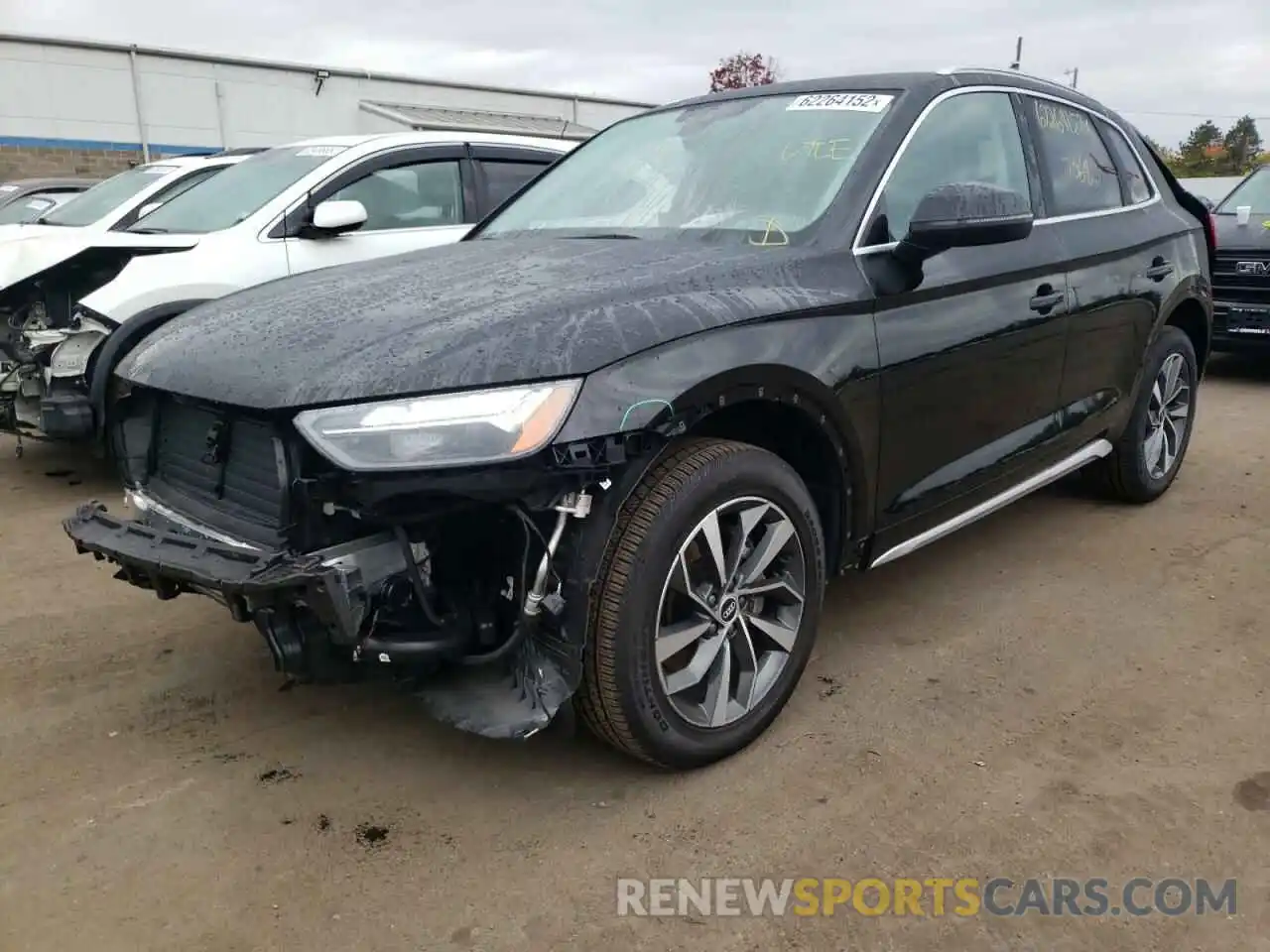 2 Photograph of a damaged car WA1BAAFY2M2032543 AUDI Q5 2021