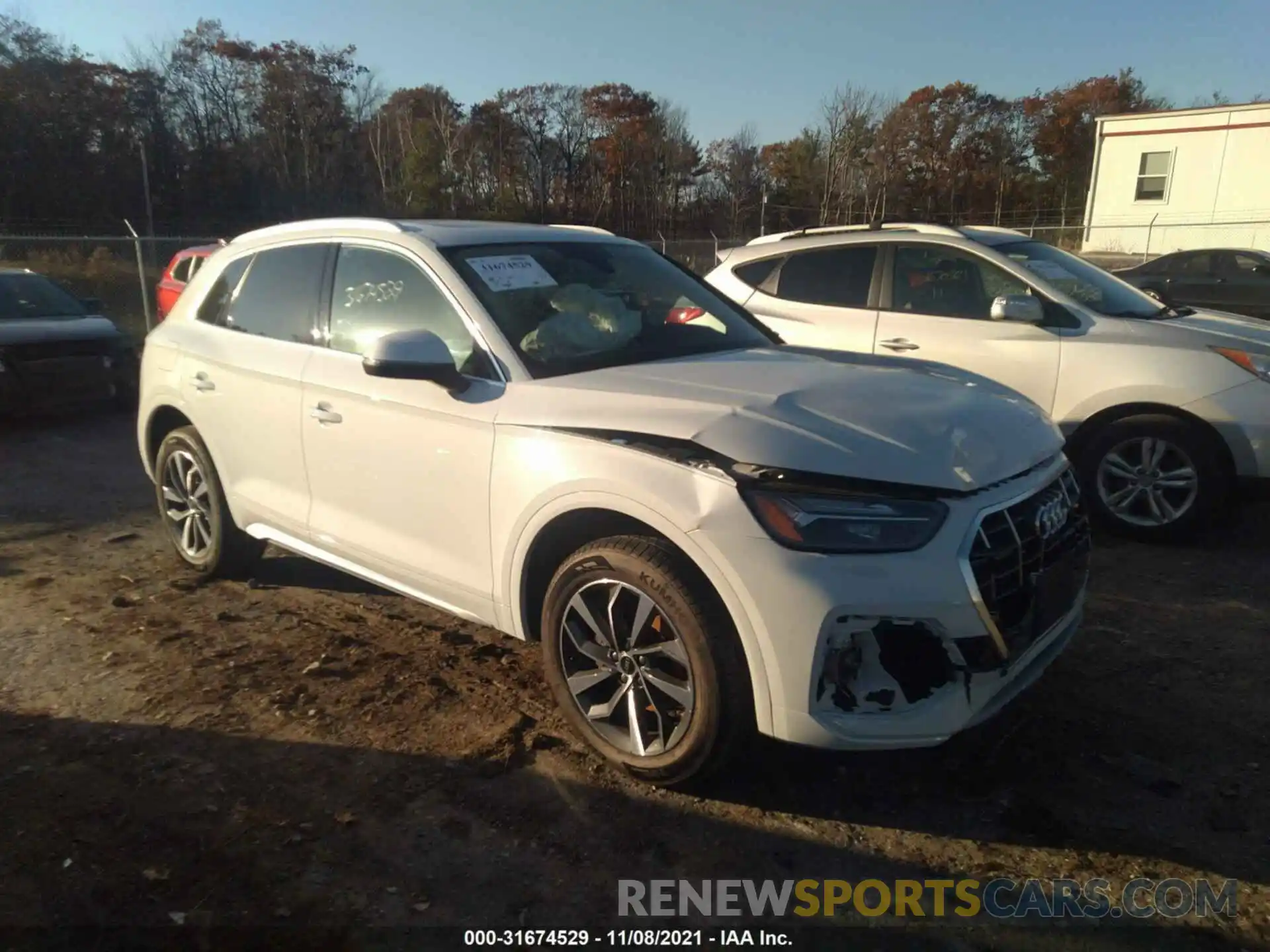 1 Photograph of a damaged car WA1BAAFY2M2046121 AUDI Q5 2021