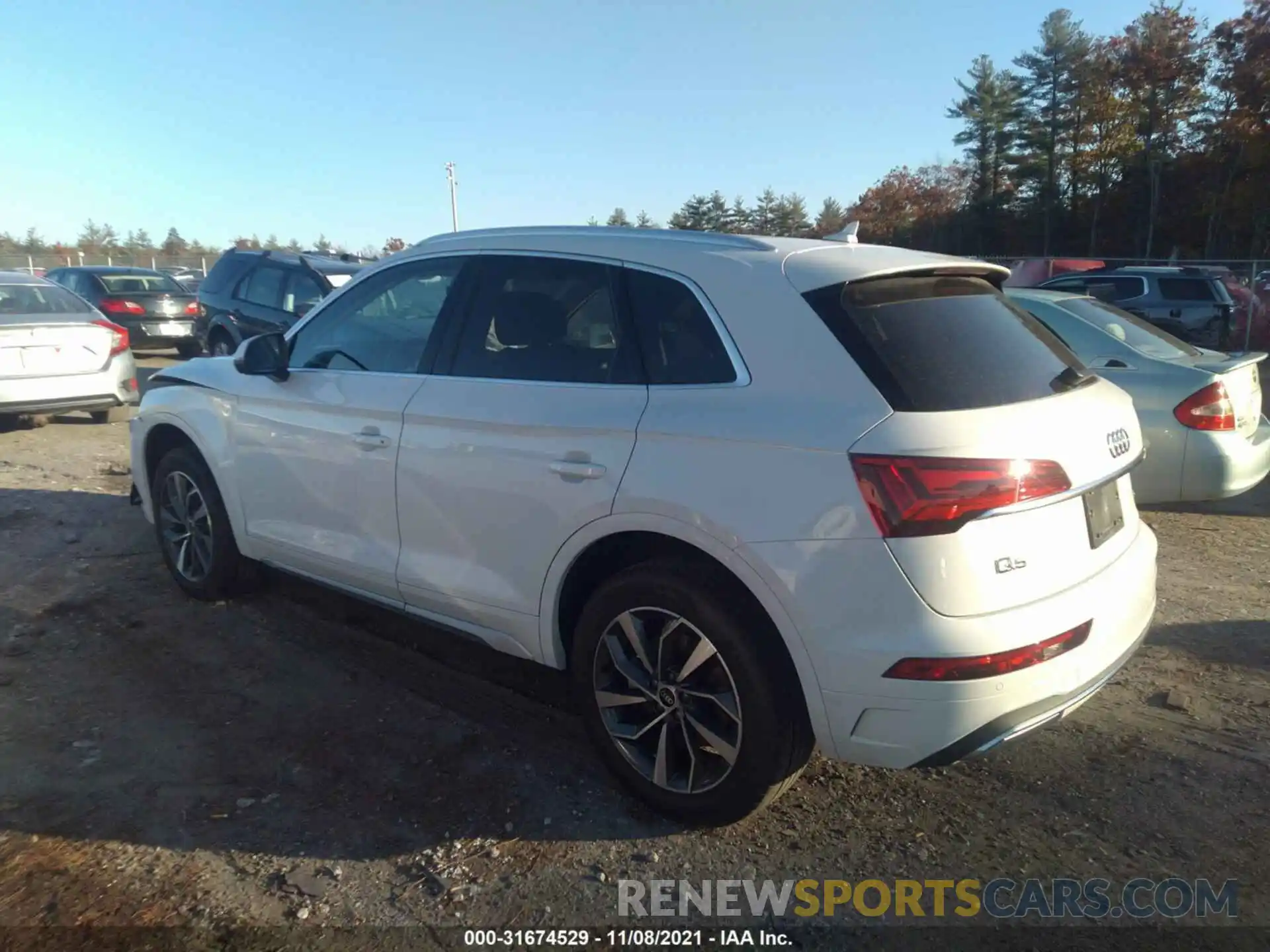 3 Фотография поврежденного автомобиля WA1BAAFY2M2046121 AUDI Q5 2021