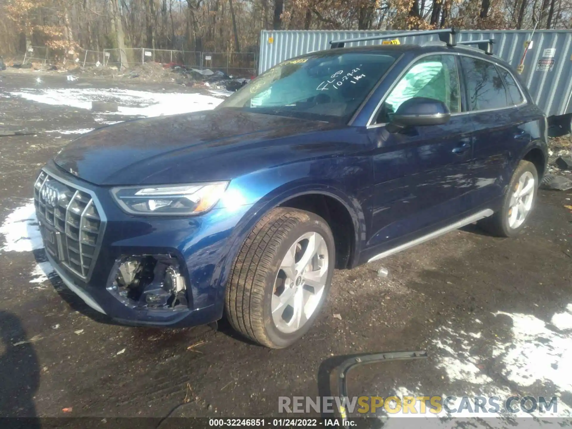 2 Фотография поврежденного автомобиля WA1BAAFY2M2060665 AUDI Q5 2021