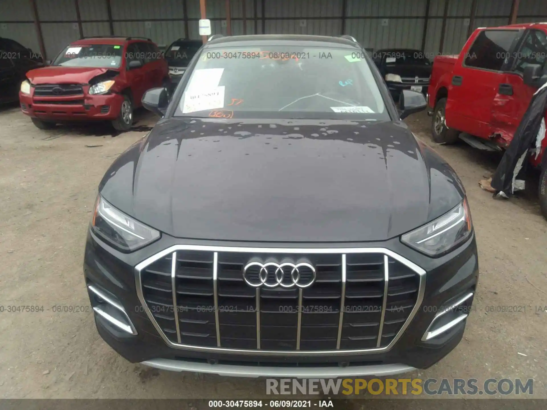 6 Фотография поврежденного автомобиля WA1BAAFY2M2066367 AUDI Q5 2021