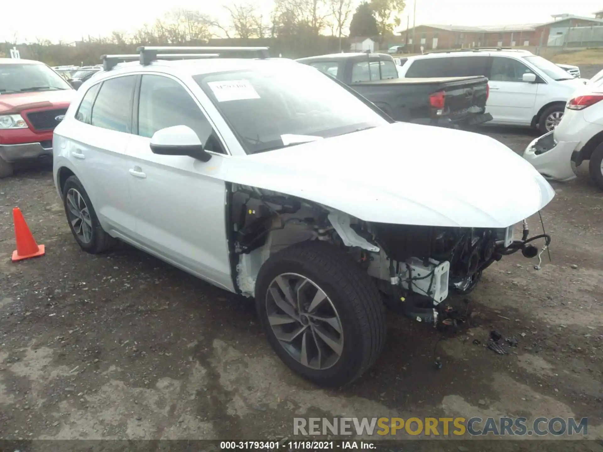 1 Photograph of a damaged car WA1BAAFY2M2078003 AUDI Q5 2021