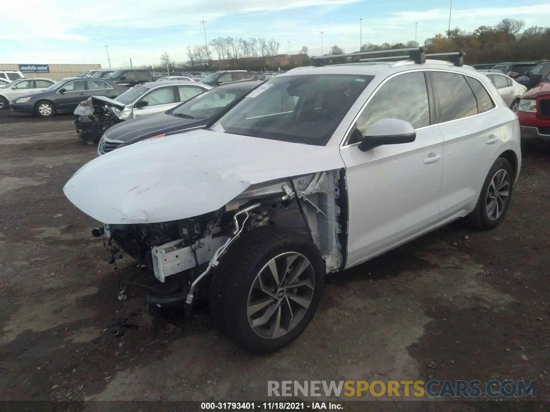 2 Photograph of a damaged car WA1BAAFY2M2078003 AUDI Q5 2021