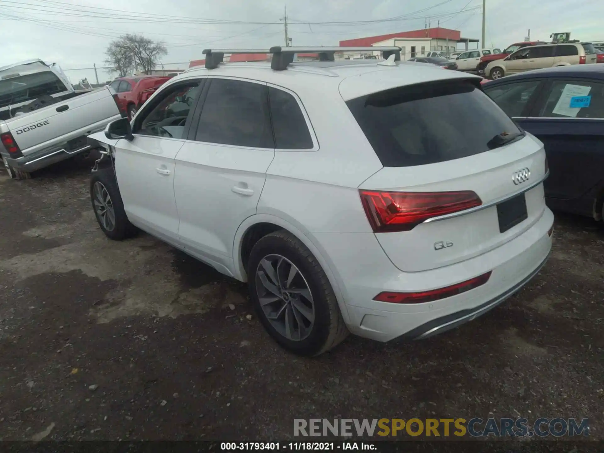 3 Фотография поврежденного автомобиля WA1BAAFY2M2078003 AUDI Q5 2021