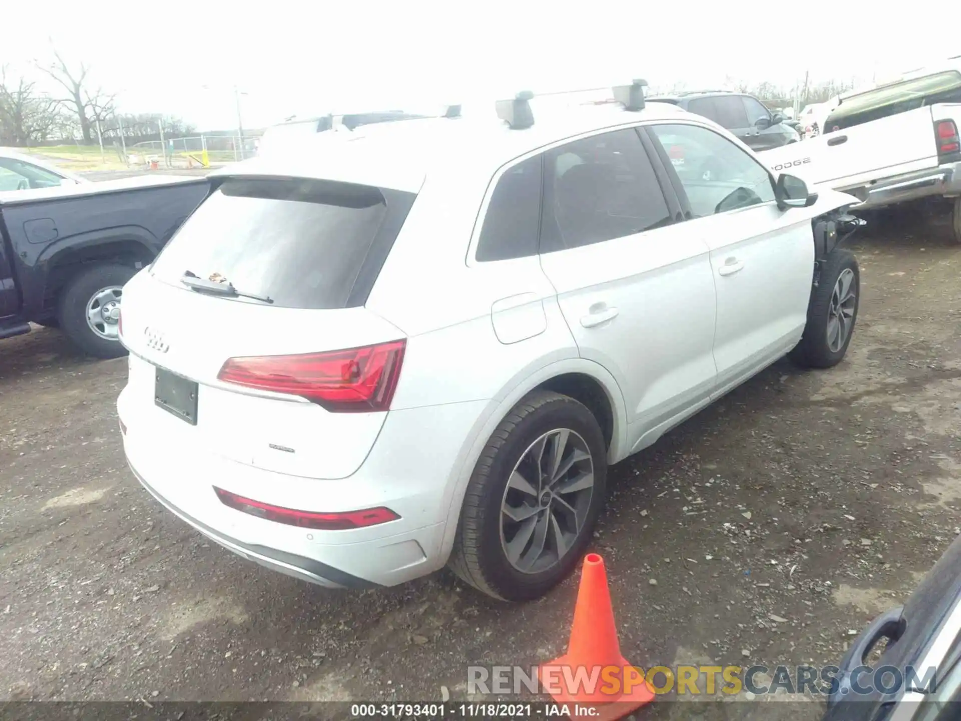 4 Фотография поврежденного автомобиля WA1BAAFY2M2078003 AUDI Q5 2021