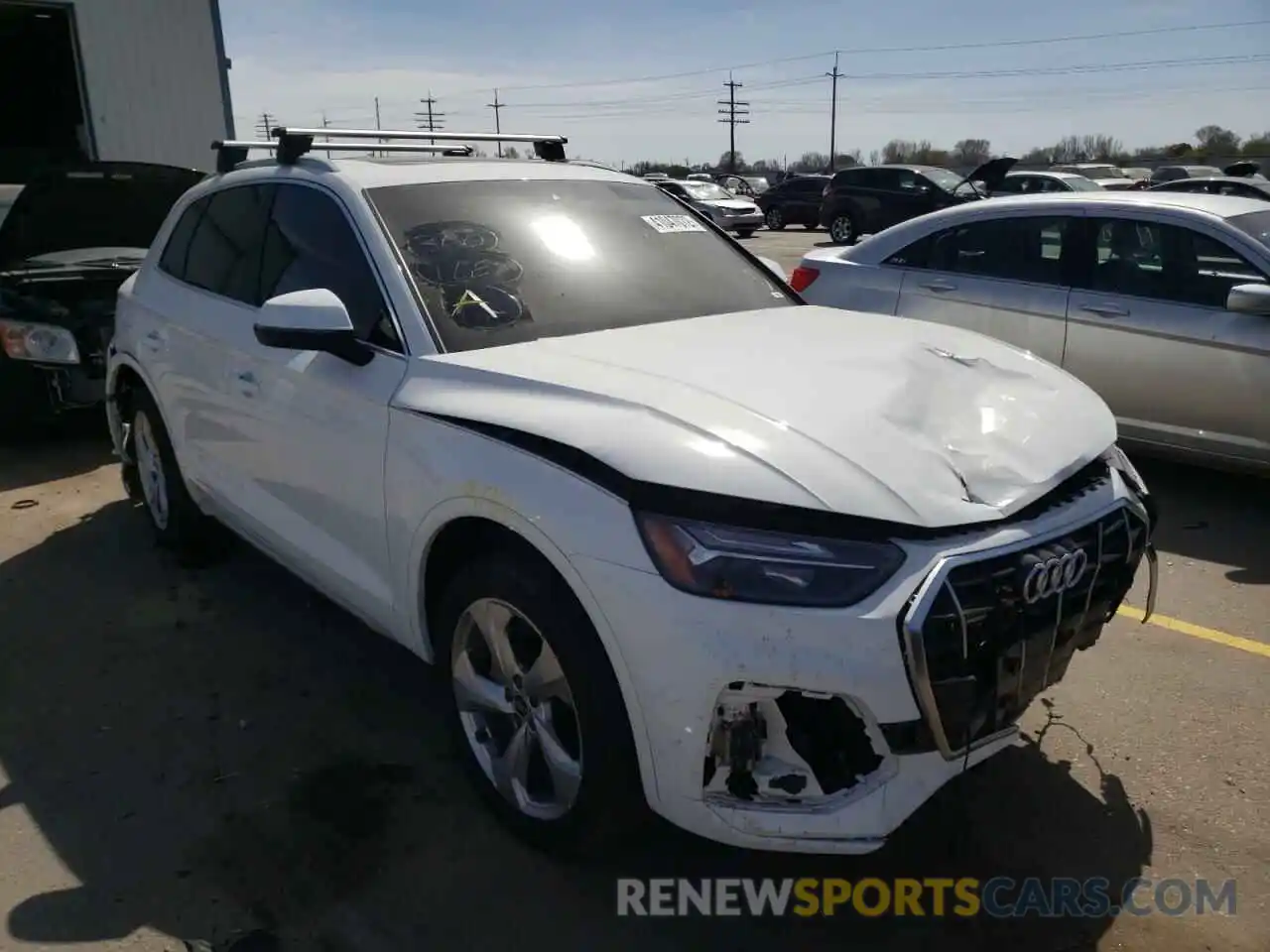 1 Photograph of a damaged car WA1BAAFY2M2088482 AUDI Q5 2021