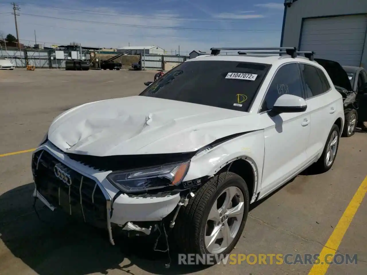 2 Photograph of a damaged car WA1BAAFY2M2088482 AUDI Q5 2021