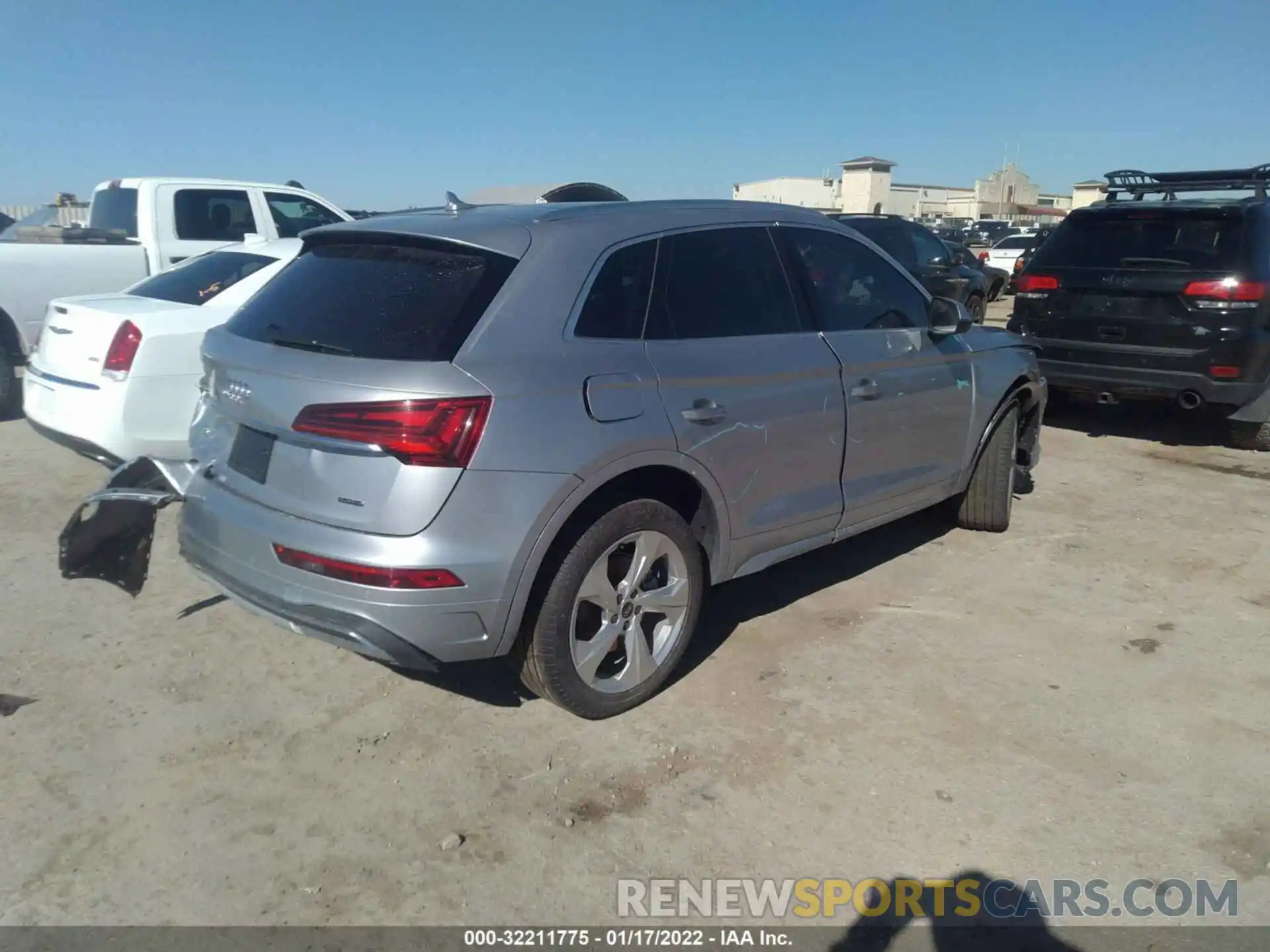 4 Фотография поврежденного автомобиля WA1BAAFY2M2114580 AUDI Q5 2021