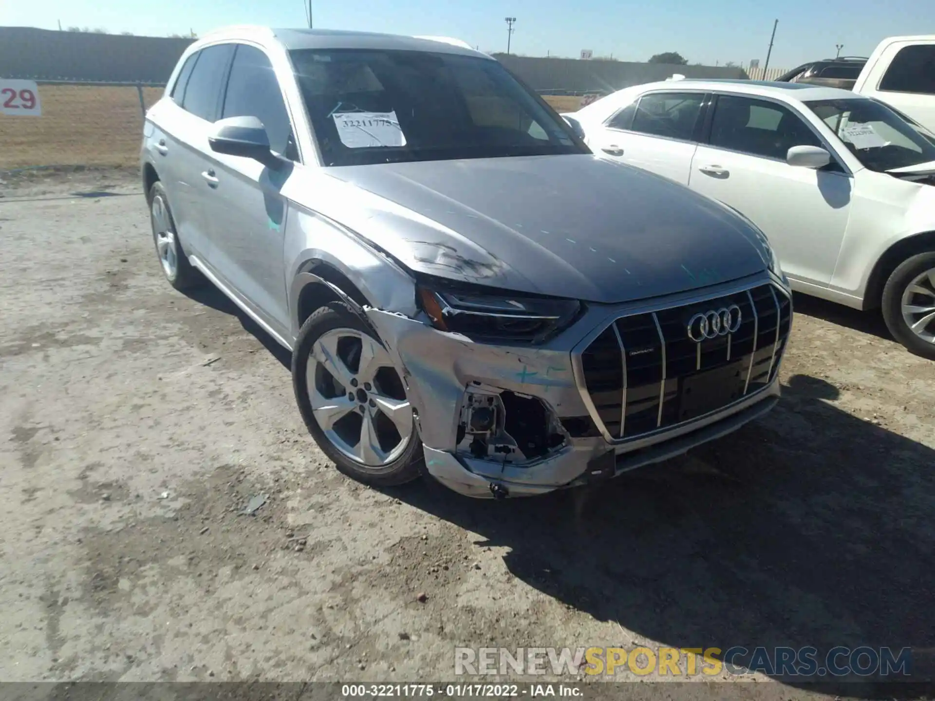 6 Фотография поврежденного автомобиля WA1BAAFY2M2114580 AUDI Q5 2021