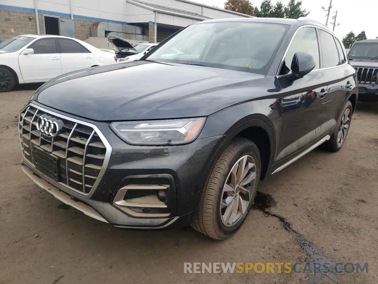 2 Фотография поврежденного автомобиля WA1BAAFY3M2008655 AUDI Q5 2021