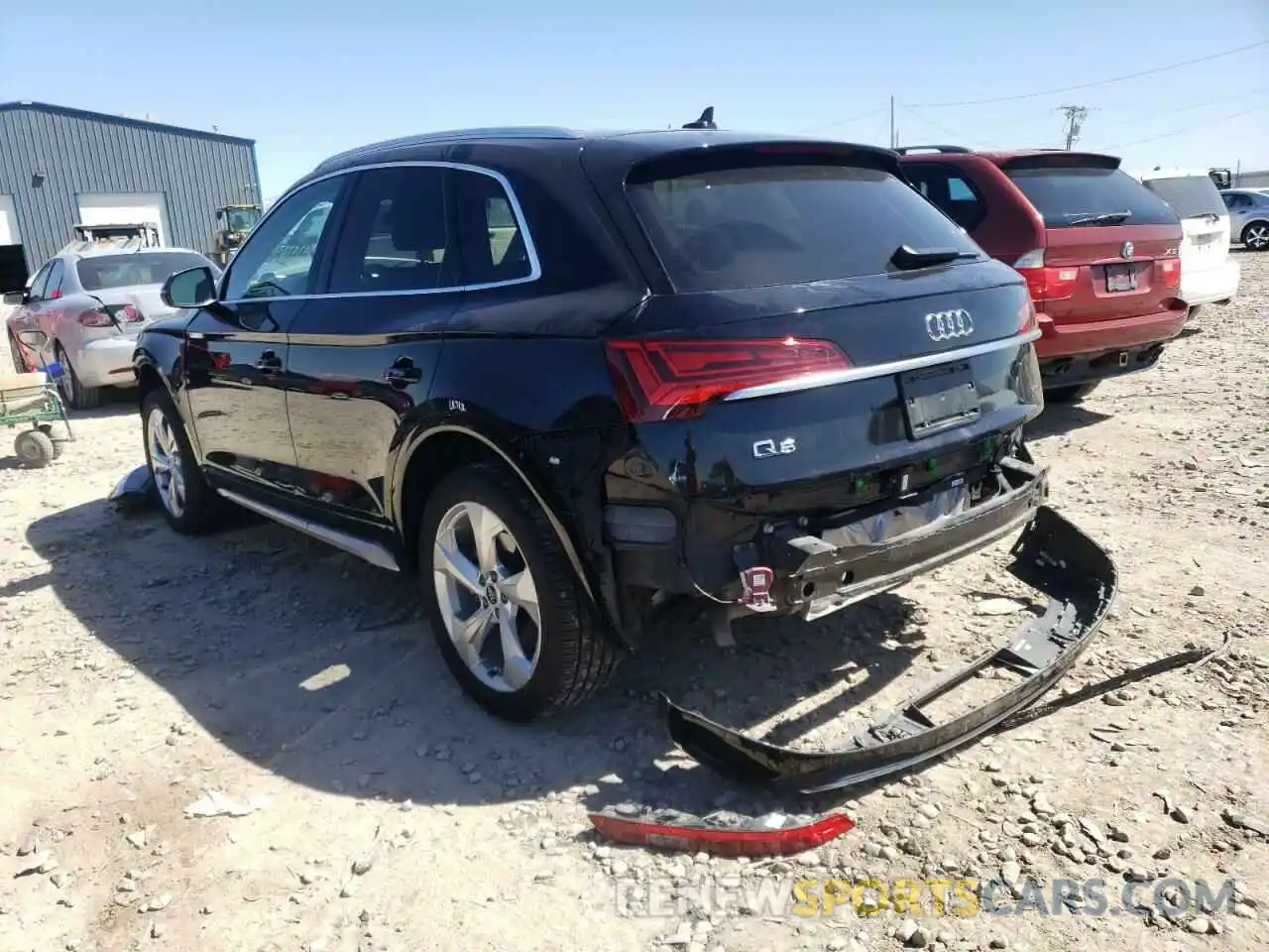 3 Фотография поврежденного автомобиля WA1BAAFY3M2010793 AUDI Q5 2021