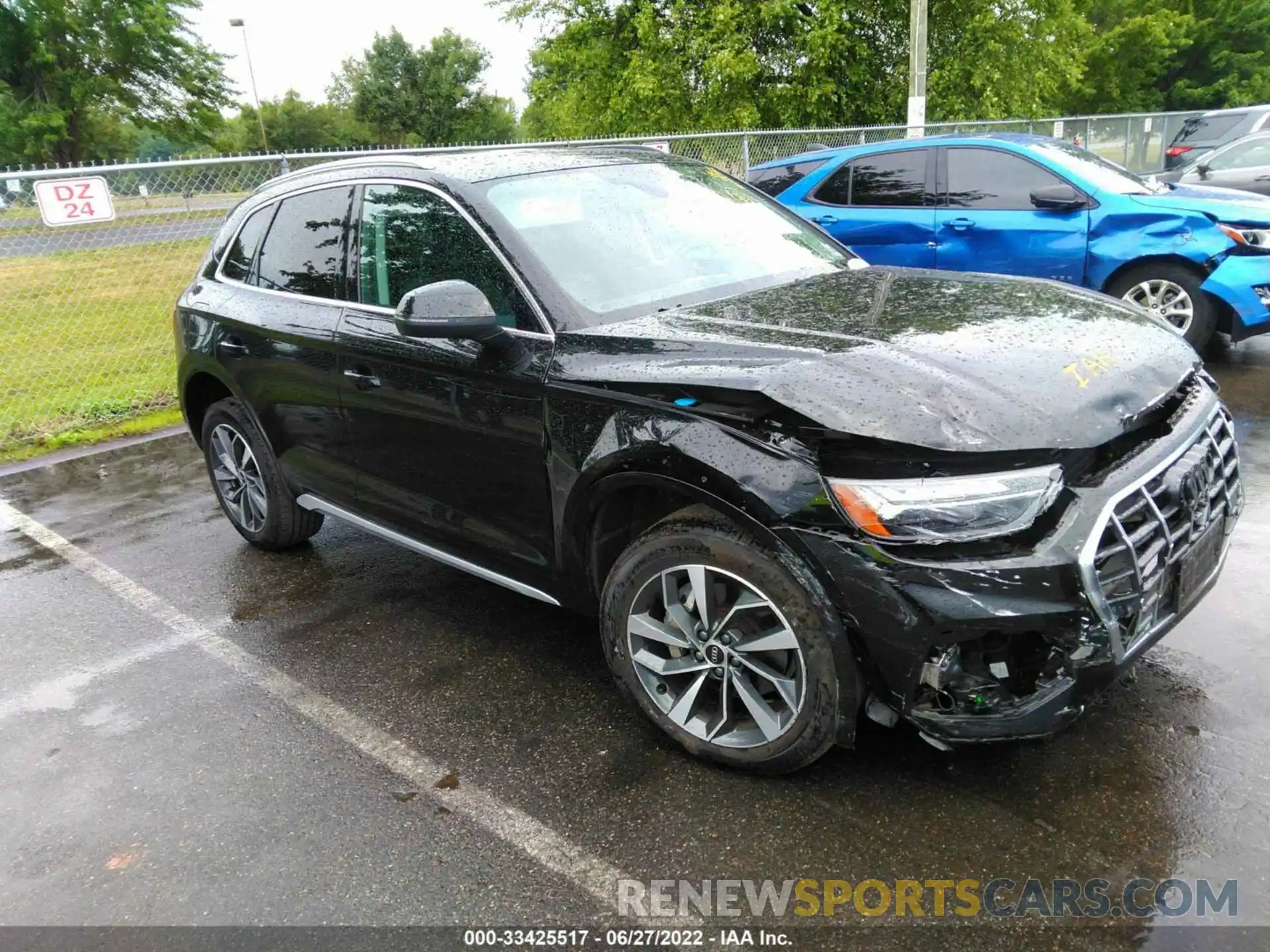 1 Photograph of a damaged car WA1BAAFY3M2013080 AUDI Q5 2021