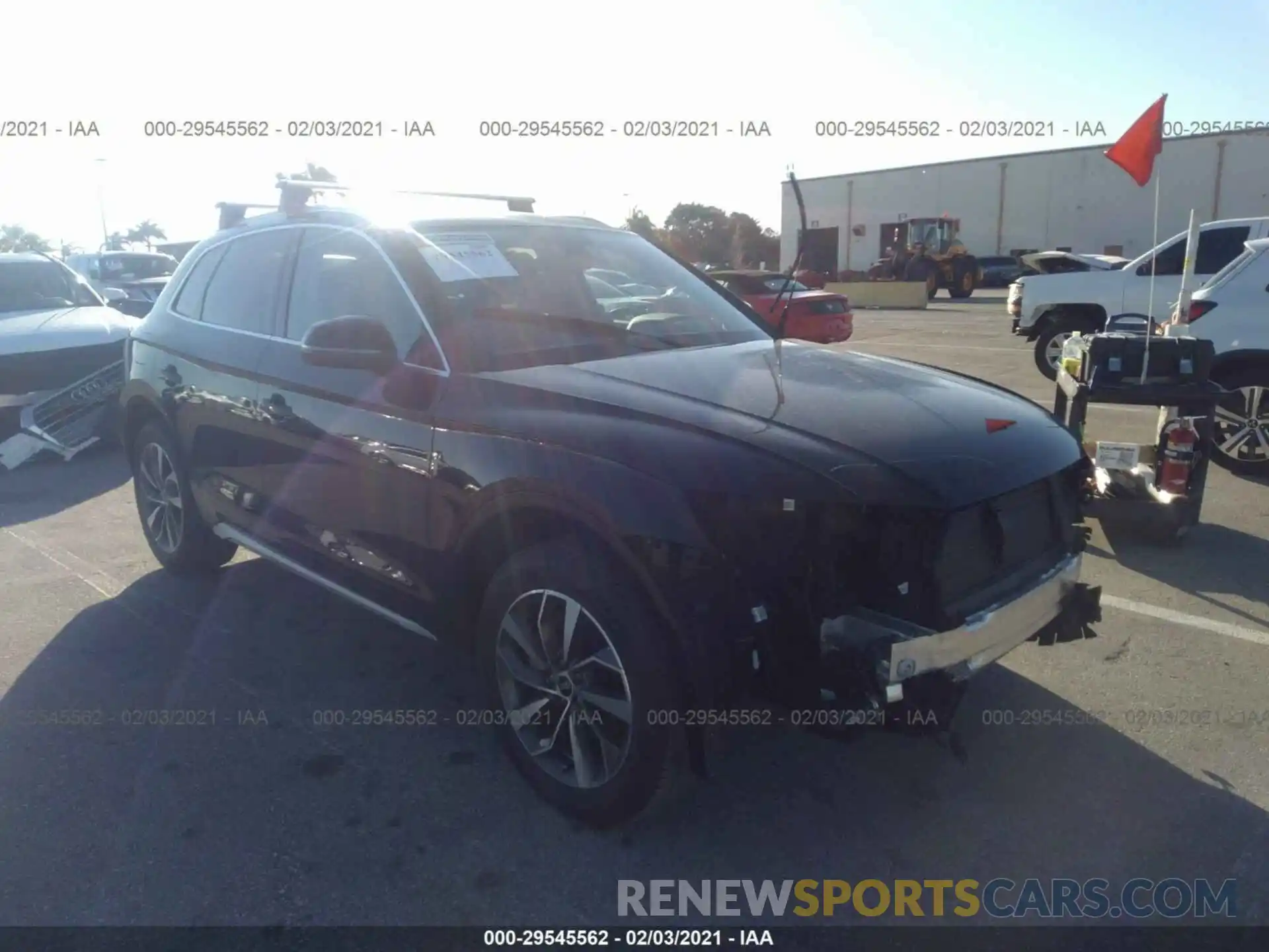 1 Photograph of a damaged car WA1BAAFY3M2013645 AUDI Q5 2021