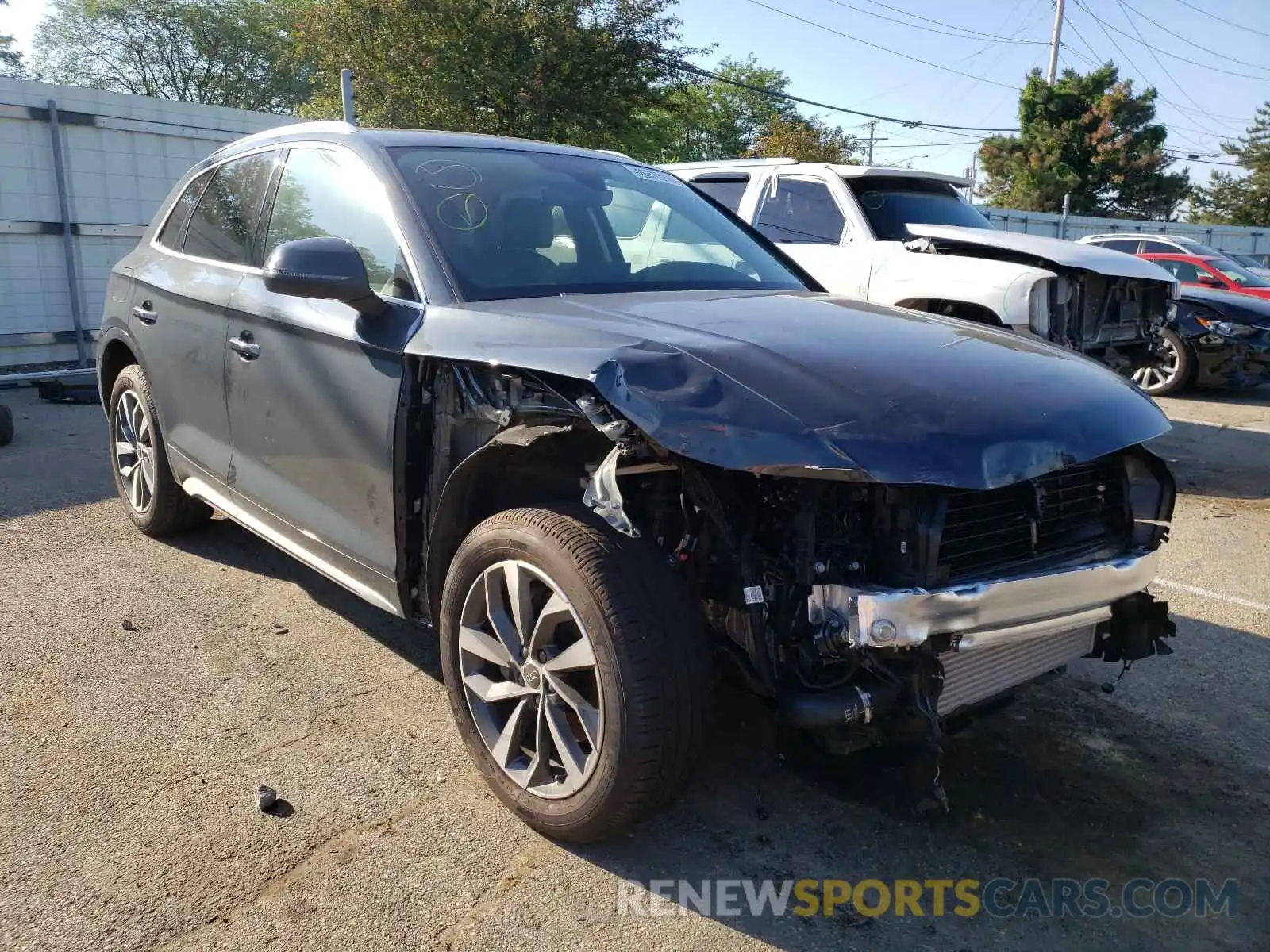 1 Photograph of a damaged car WA1BAAFY3M2015265 AUDI Q5 2021