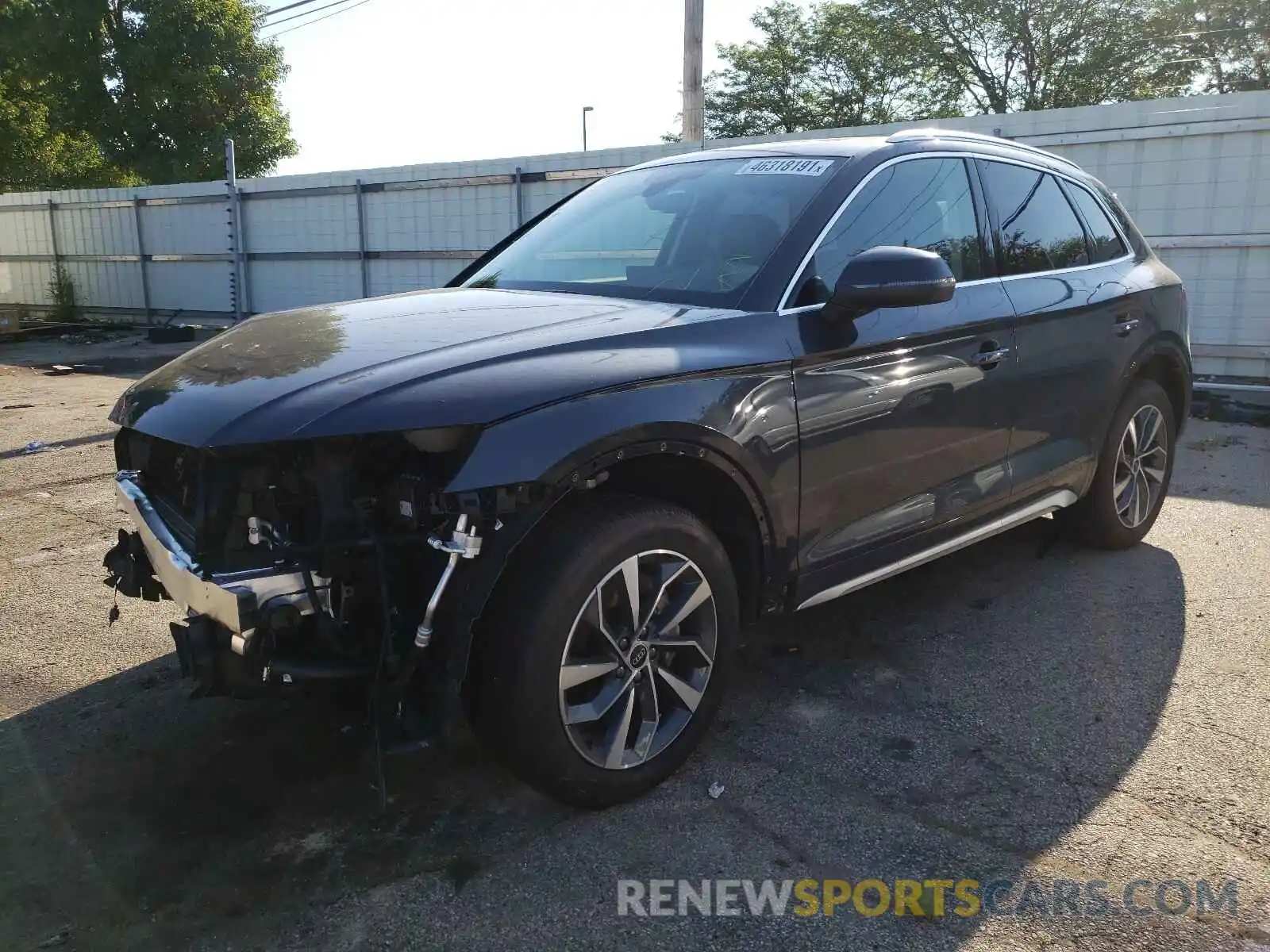 2 Photograph of a damaged car WA1BAAFY3M2015265 AUDI Q5 2021