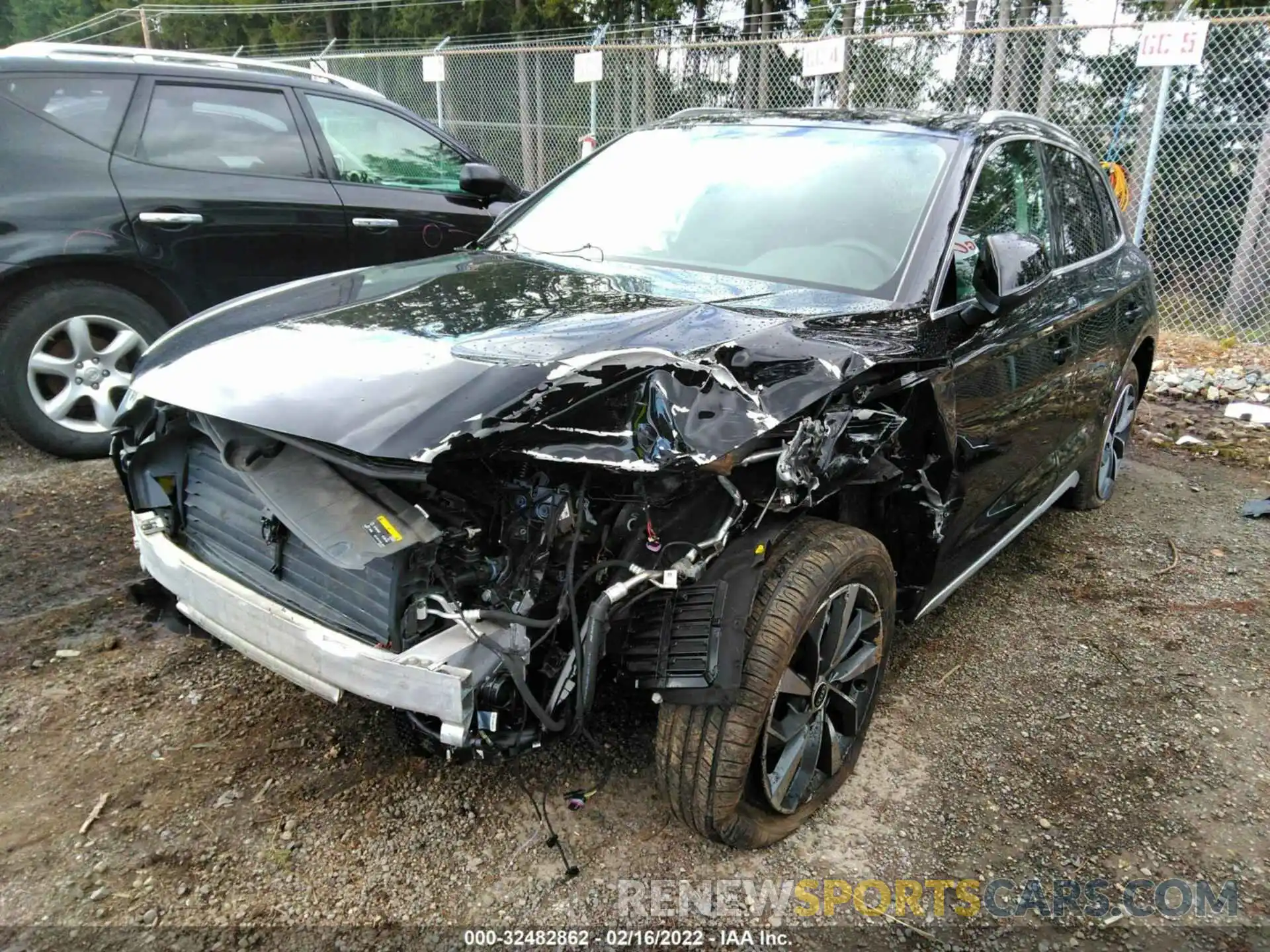 2 Photograph of a damaged car WA1BAAFY3M2015332 AUDI Q5 2021