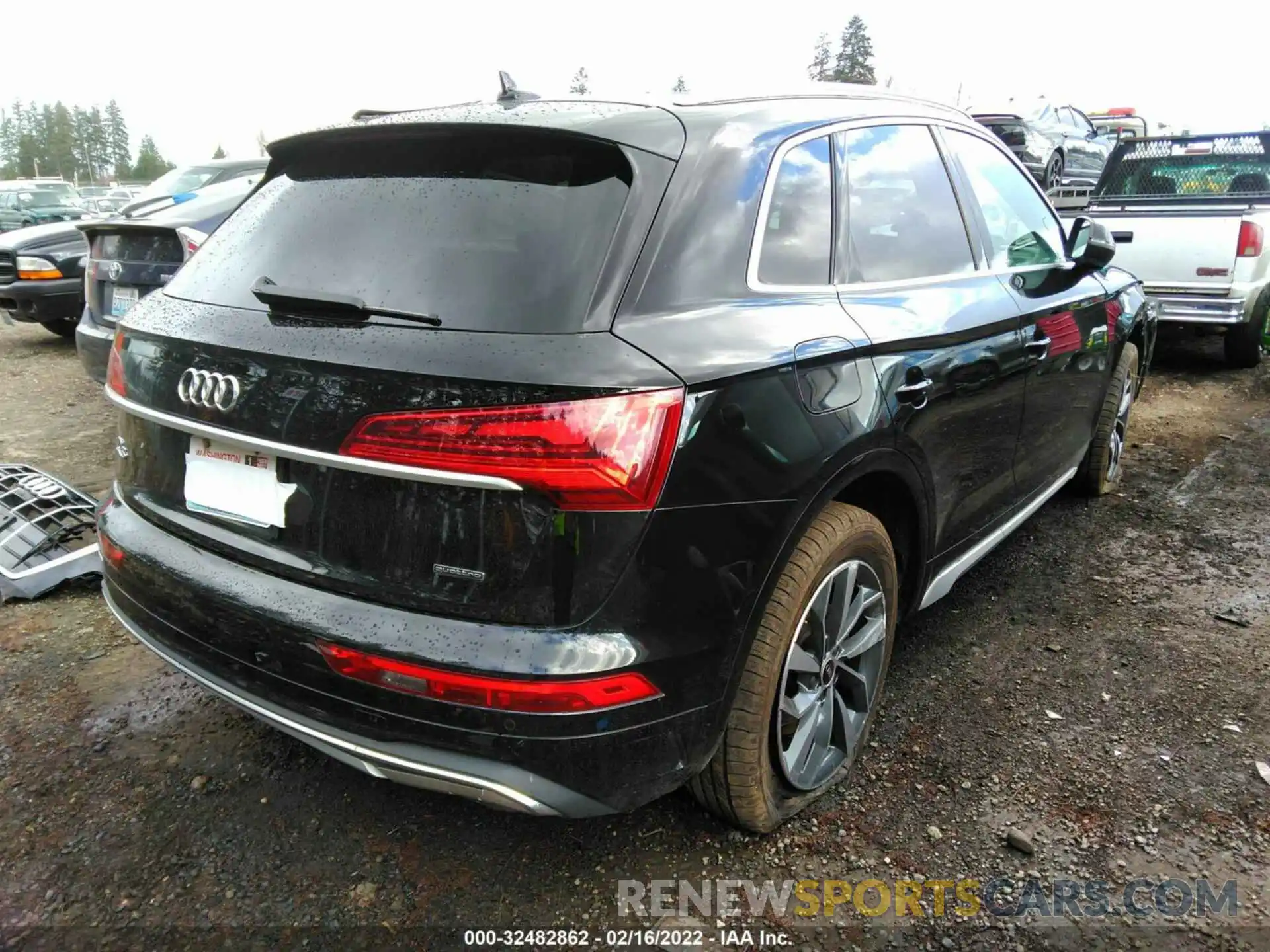 4 Фотография поврежденного автомобиля WA1BAAFY3M2015332 AUDI Q5 2021