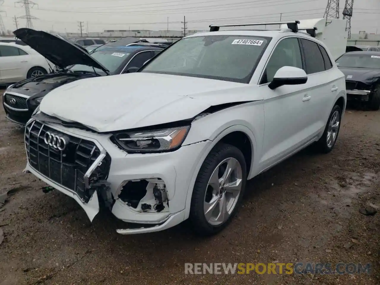 1 Photograph of a damaged car WA1BAAFY3M2022796 AUDI Q5 2021