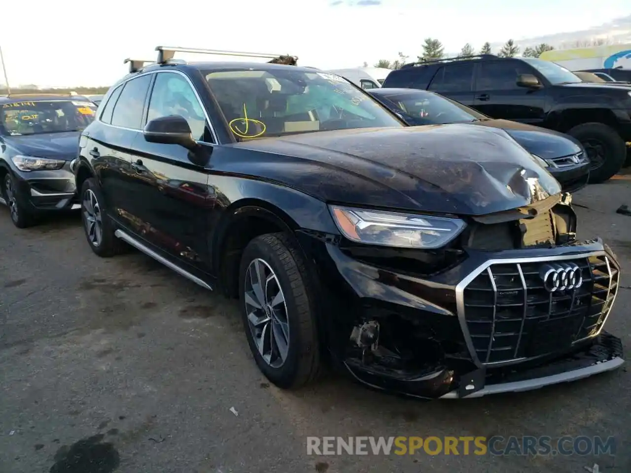 1 Photograph of a damaged car WA1BAAFY3M2052249 AUDI Q5 2021