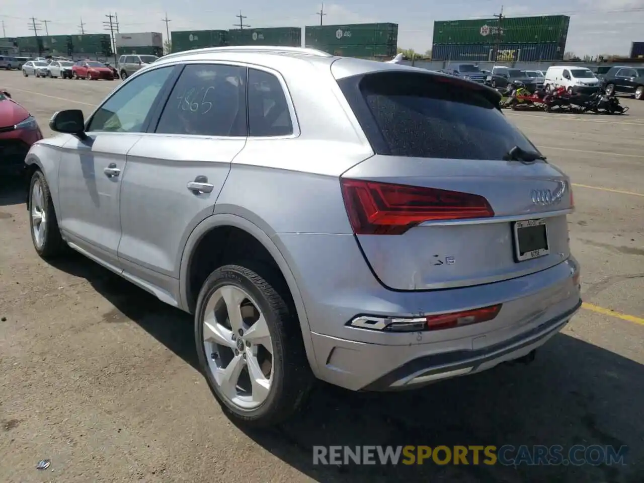 3 Фотография поврежденного автомобиля WA1BAAFY3M2053661 AUDI Q5 2021