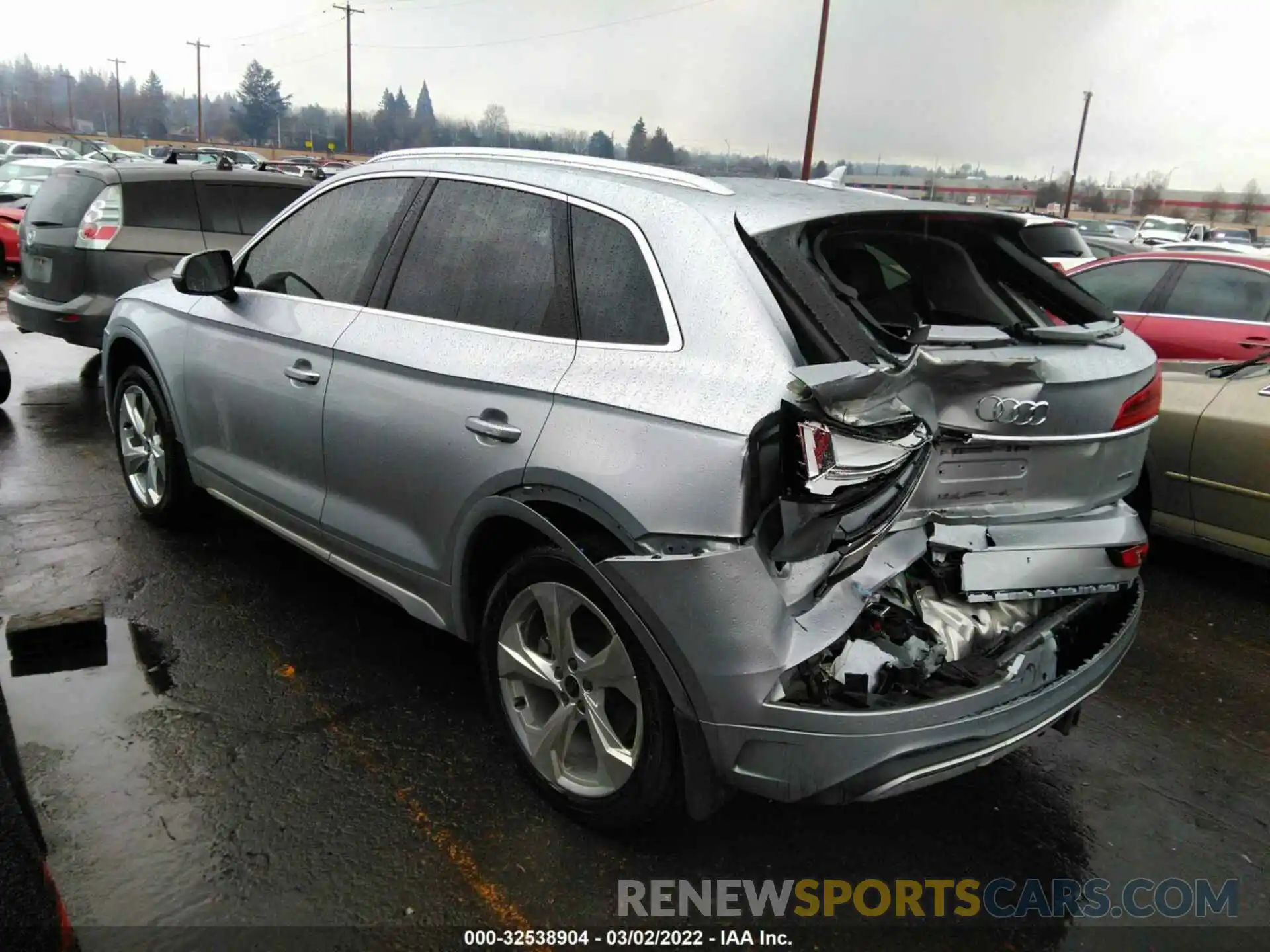 3 Фотография поврежденного автомобиля WA1BAAFY3M2063414 AUDI Q5 2021