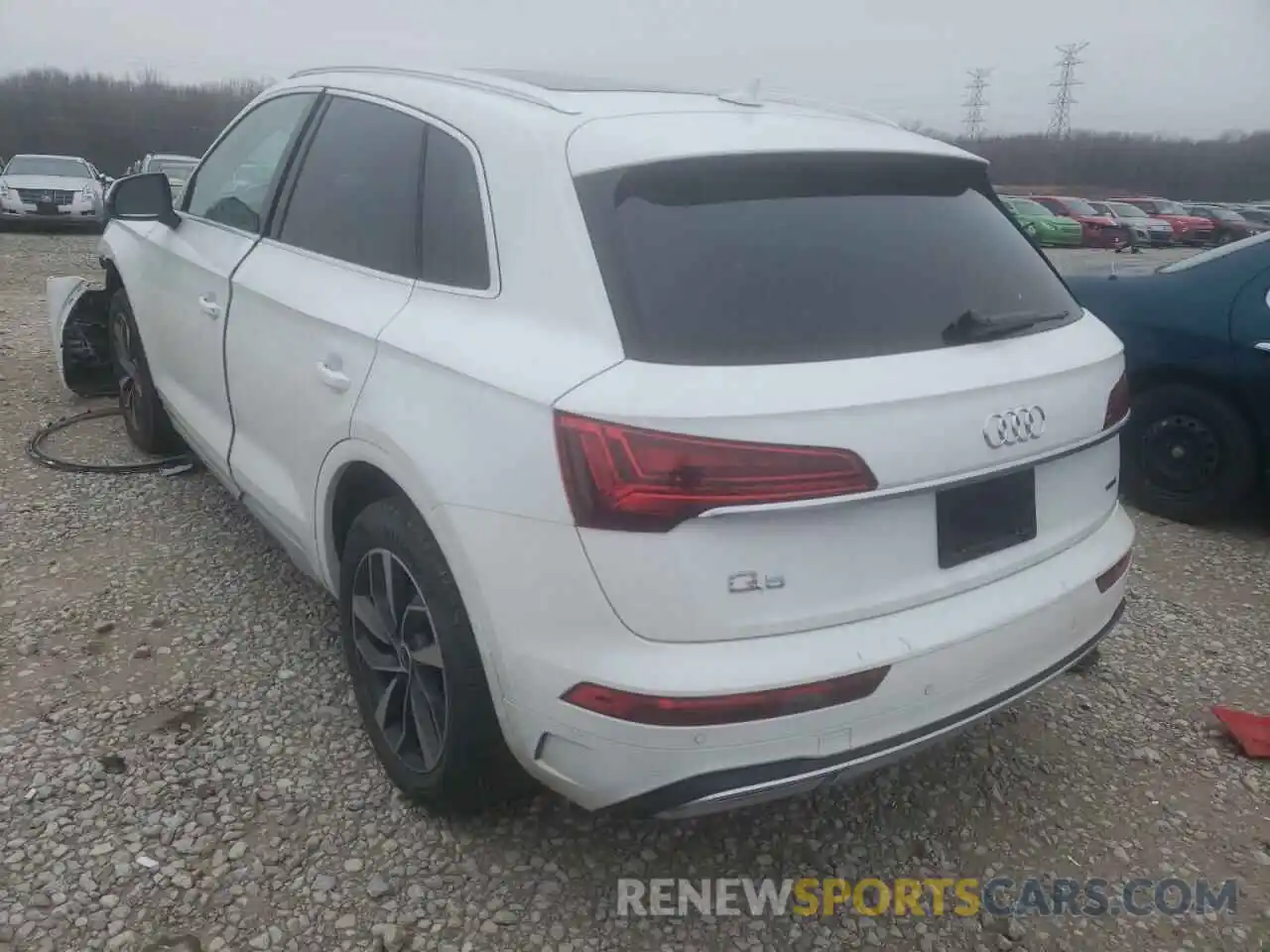 3 Фотография поврежденного автомобиля WA1BAAFY3M2087177 AUDI Q5 2021