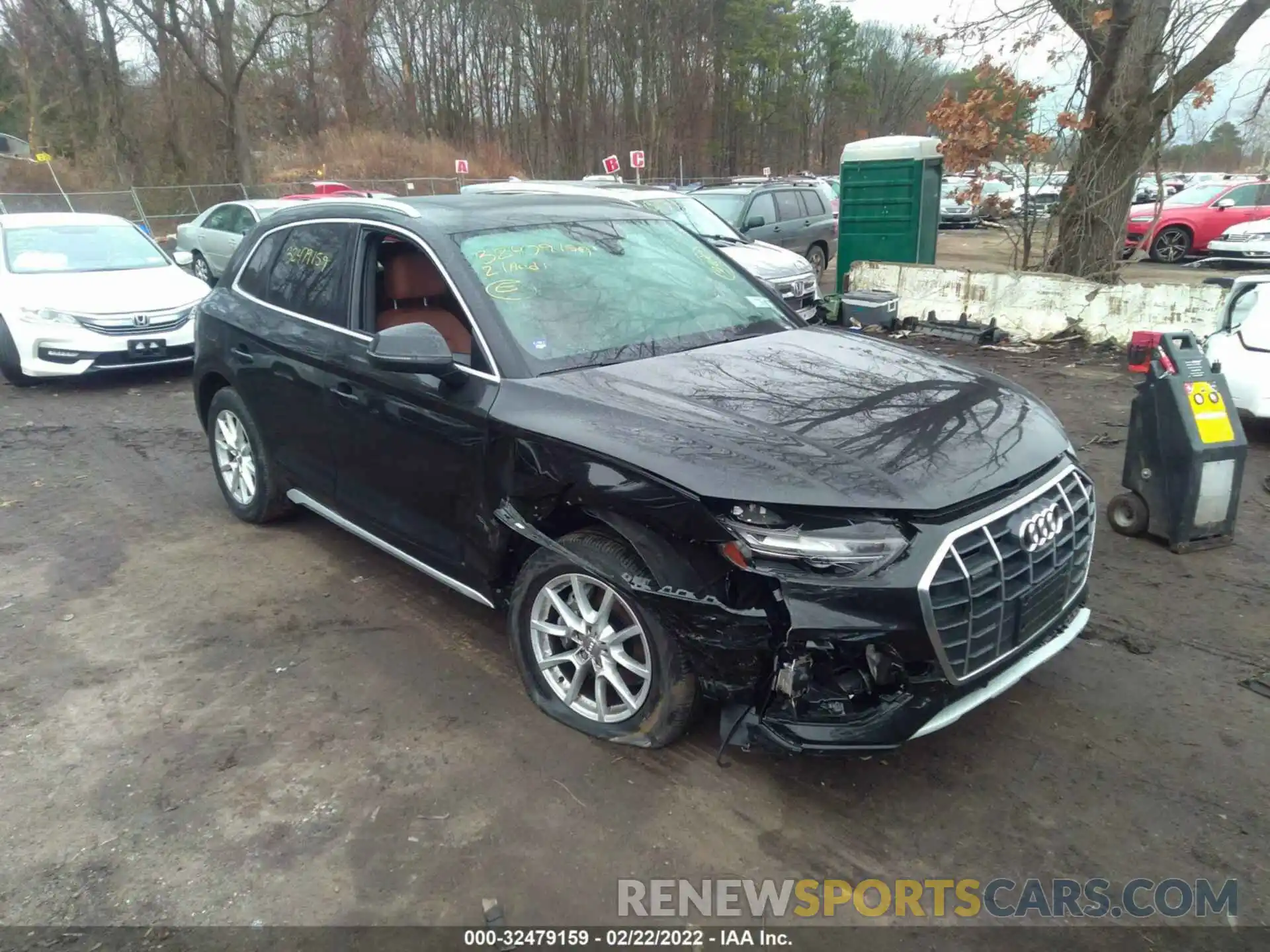 1 Photograph of a damaged car WA1BAAFY3M2104141 AUDI Q5 2021