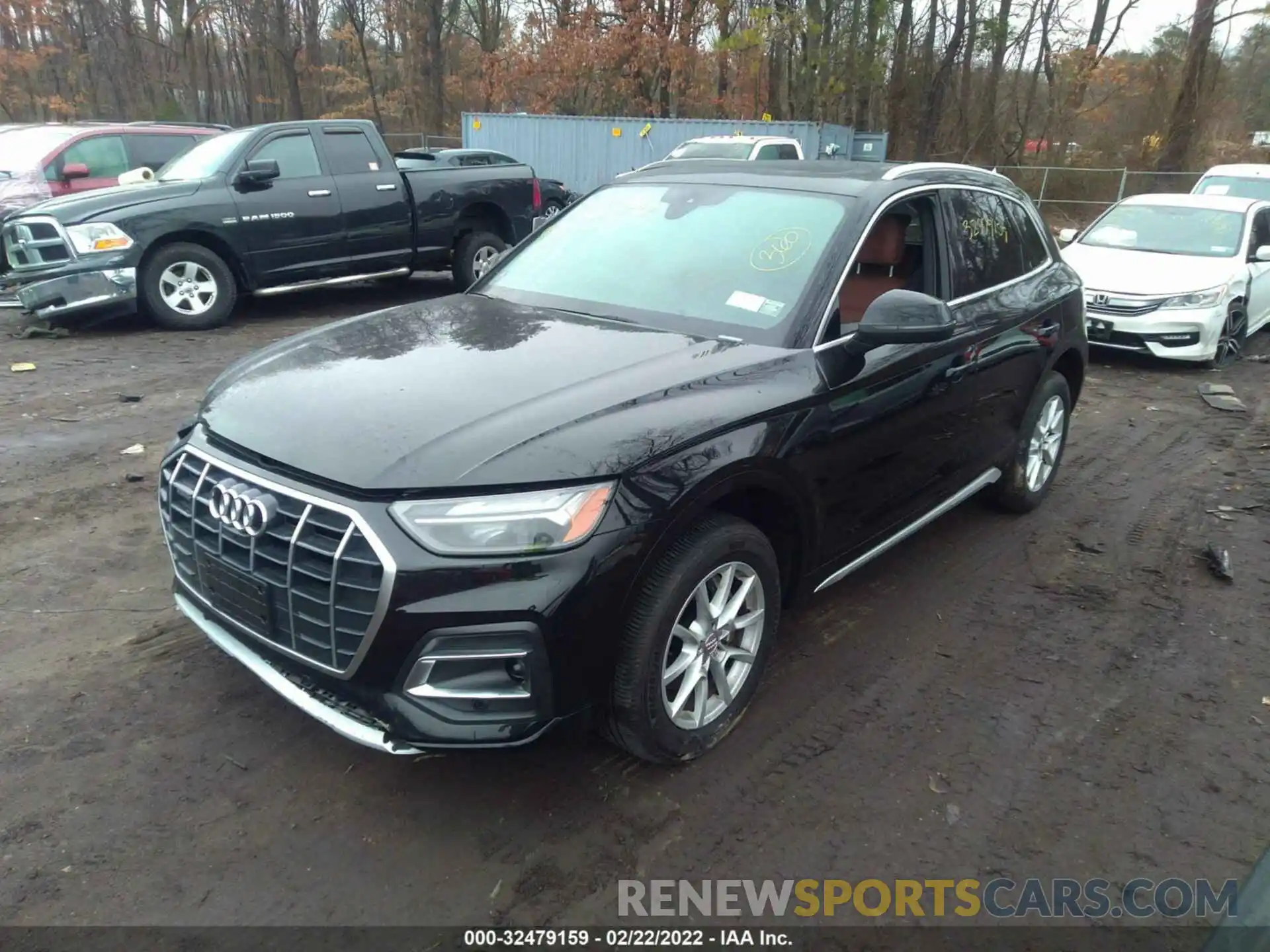 2 Photograph of a damaged car WA1BAAFY3M2104141 AUDI Q5 2021